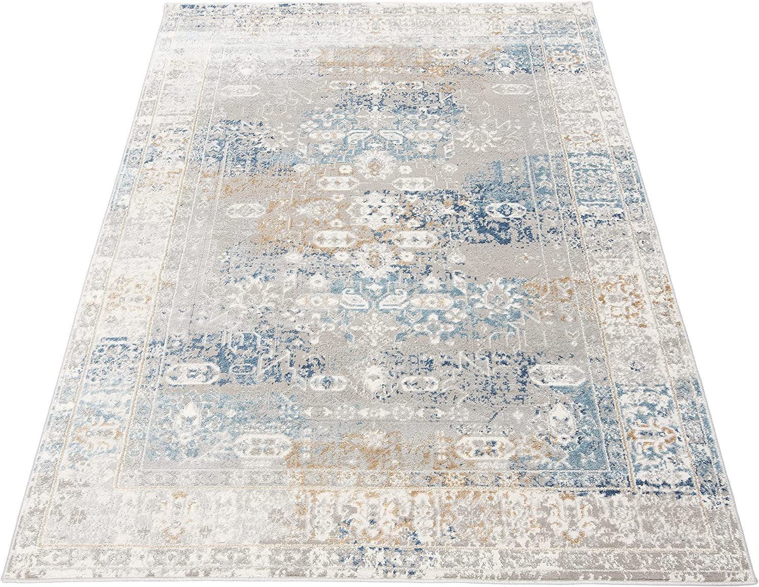 Mazovia Orientteppich DY-IDAHO-ORIENTAL, 80x150, Geometrisch, Vintage, günstig online kaufen