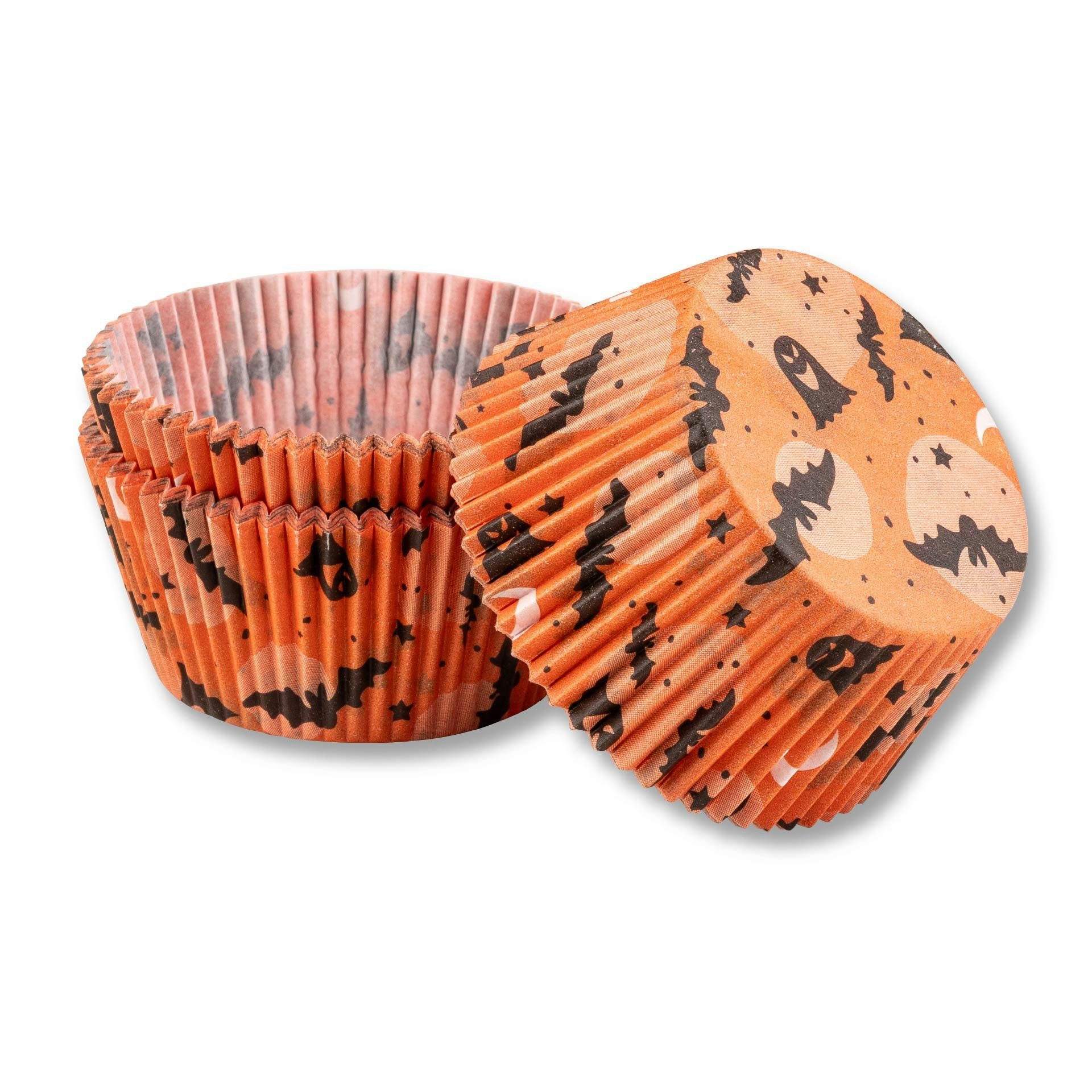 Zenker Muffinform Papier-Muffinförmchen, Backhilfen, Cupcake-Einlagen, Halloween-Design