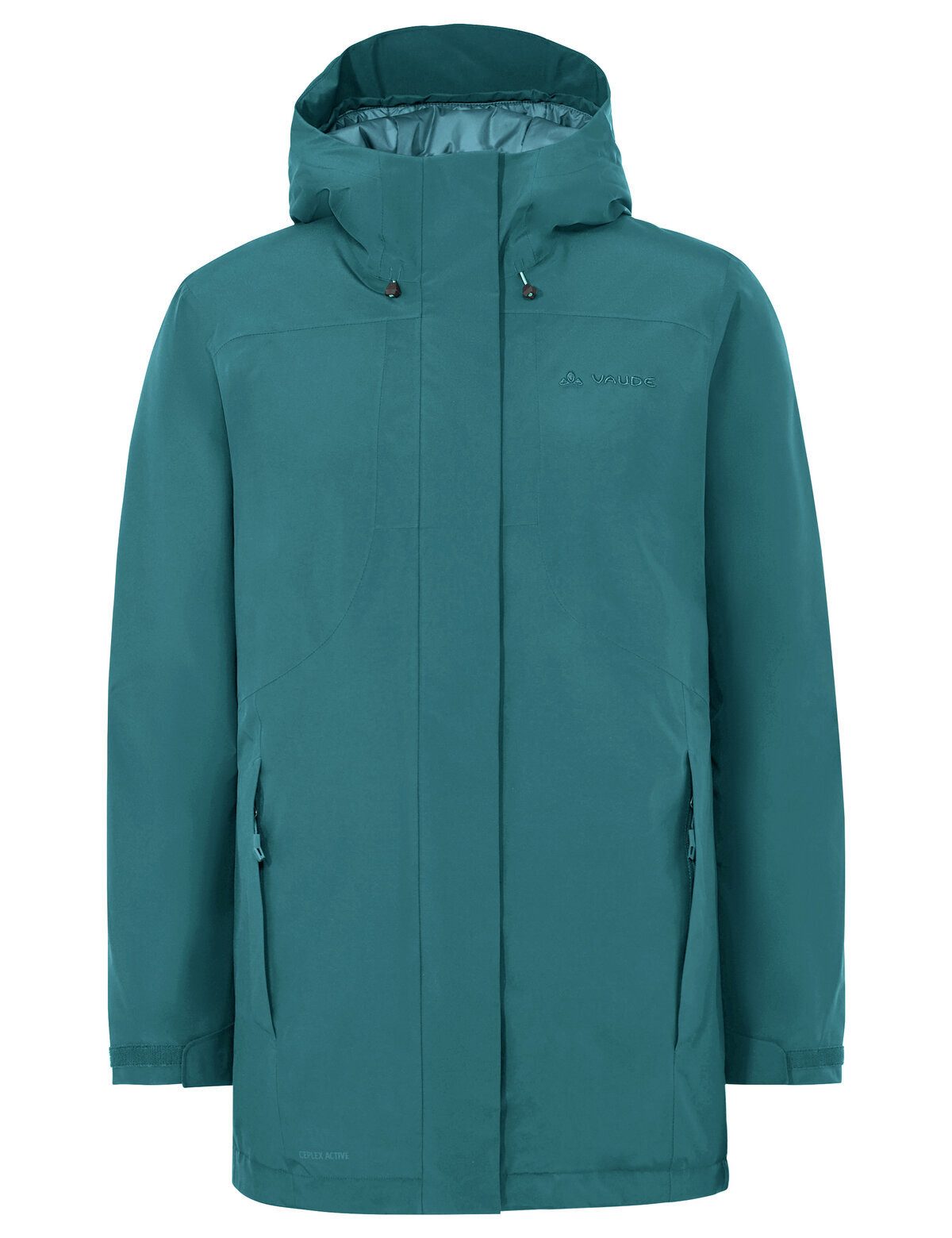 VAUDE Outdoorjacke Women's Rosemoor Padded Parka (1-St) wetterfester Winterparka gefüttert