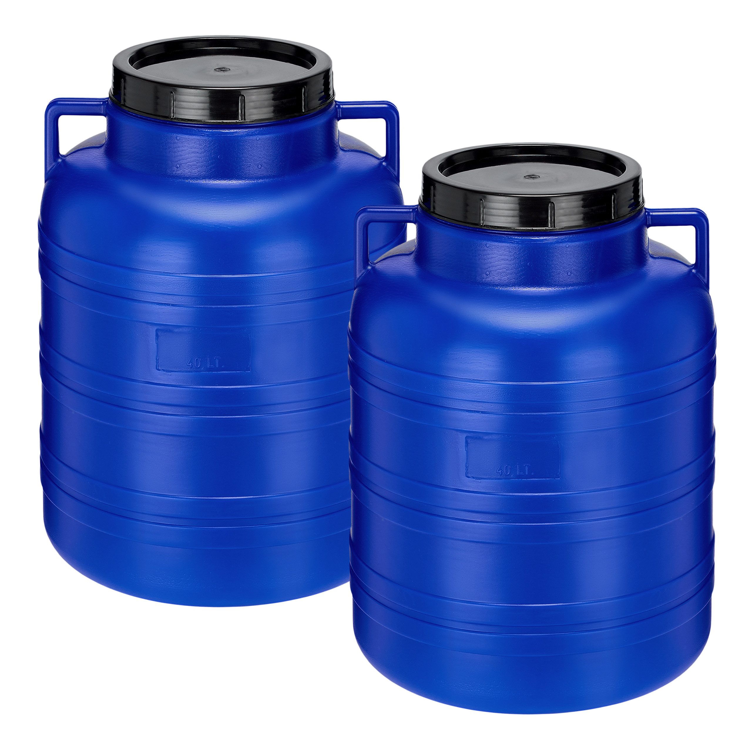 Garronda Regentonne Set 40 Liter Futtertonne BPA-frei Lebensmittel-Fass GD-0127, 40 l, (2-tlg), BPA-Frei