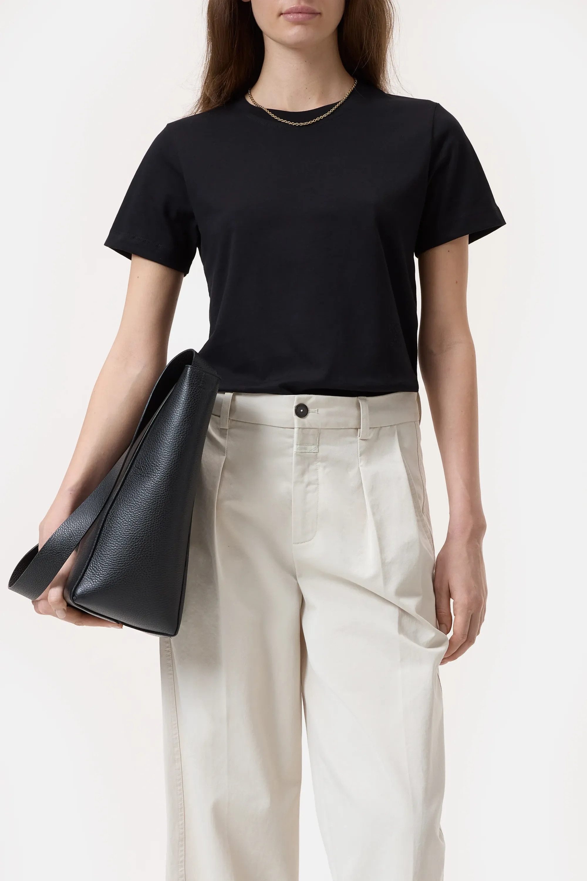 CLOSED Kurzarmhemd Basic T-Shirt - Regular Fit