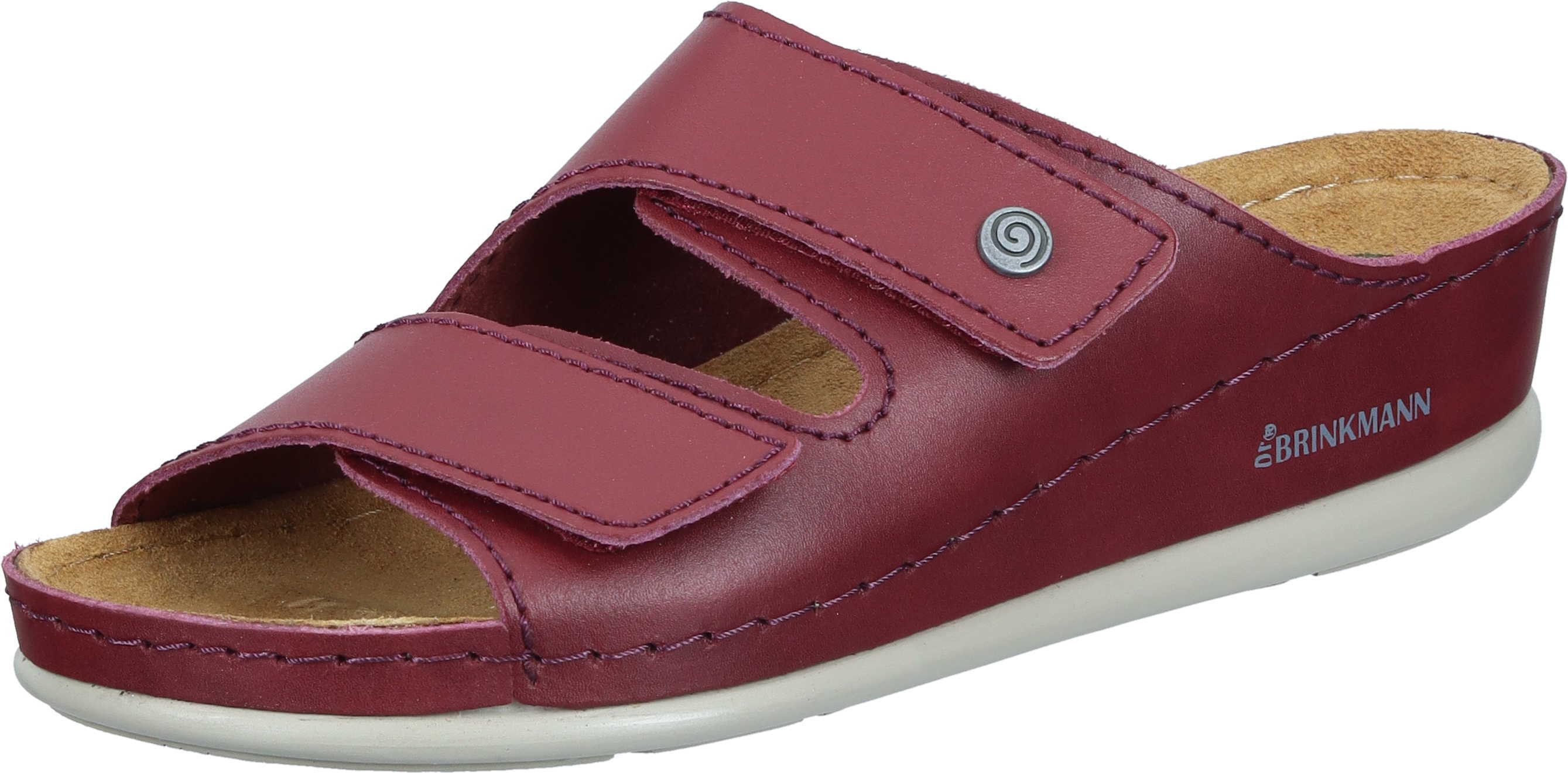 Dr. Brinkmann Pantoletten Pantolette aus echtem Leder