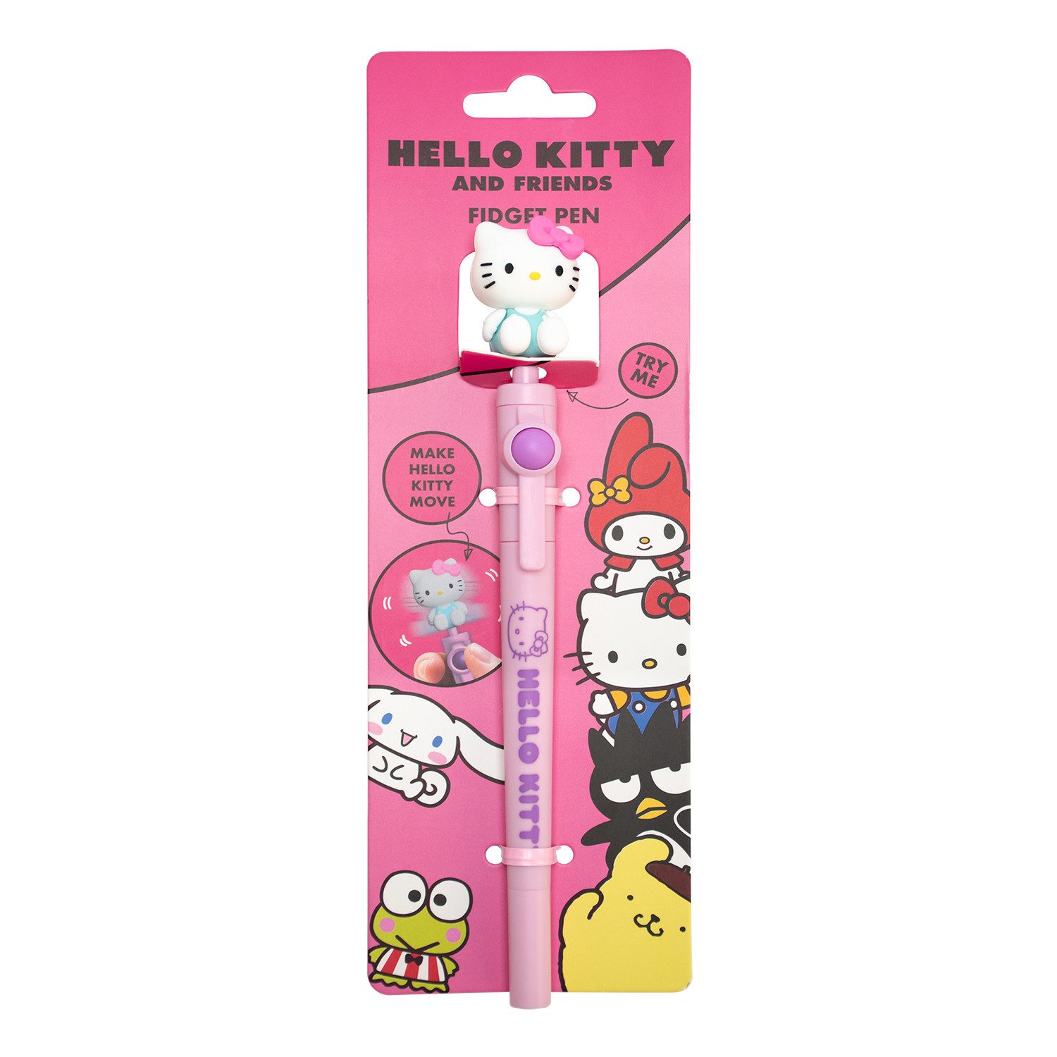 Blue Sky Designs Kugelschreiber Sanrio Hello Kitty - Fidget Pen inkl. Sammelfigur