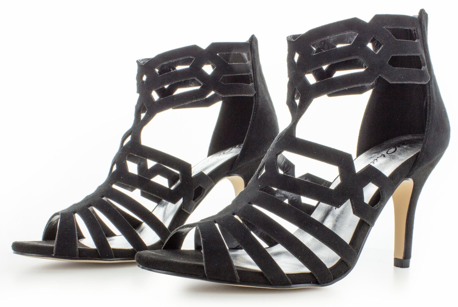 White Lady 860 schwarz - Römersandalette Sandalette
