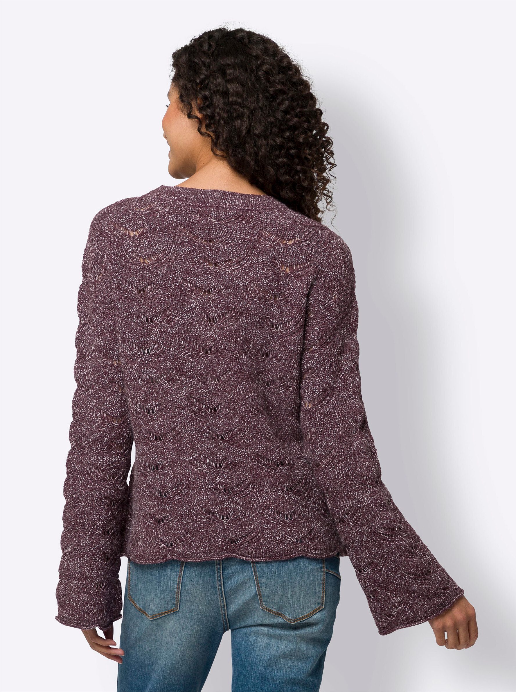 heine Strickpullover Ajourpullover . günstig online kaufen