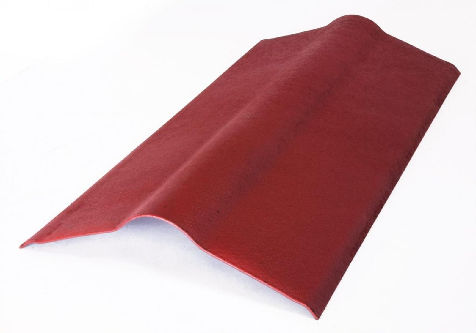 Onduline Dachpappe Firsthaube A100 Abschlussprofil Ortgang für Dachplatten, rot, (1-St), für Onduline Easyline Dachplatten