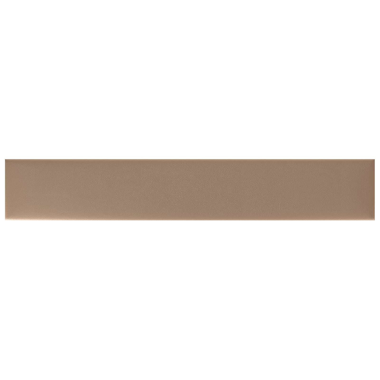 vidaXL Wandpaneel Wandkopfteilen 12 stk. 90 x 15 cm Cappuccino Stoff, (12-tlg)