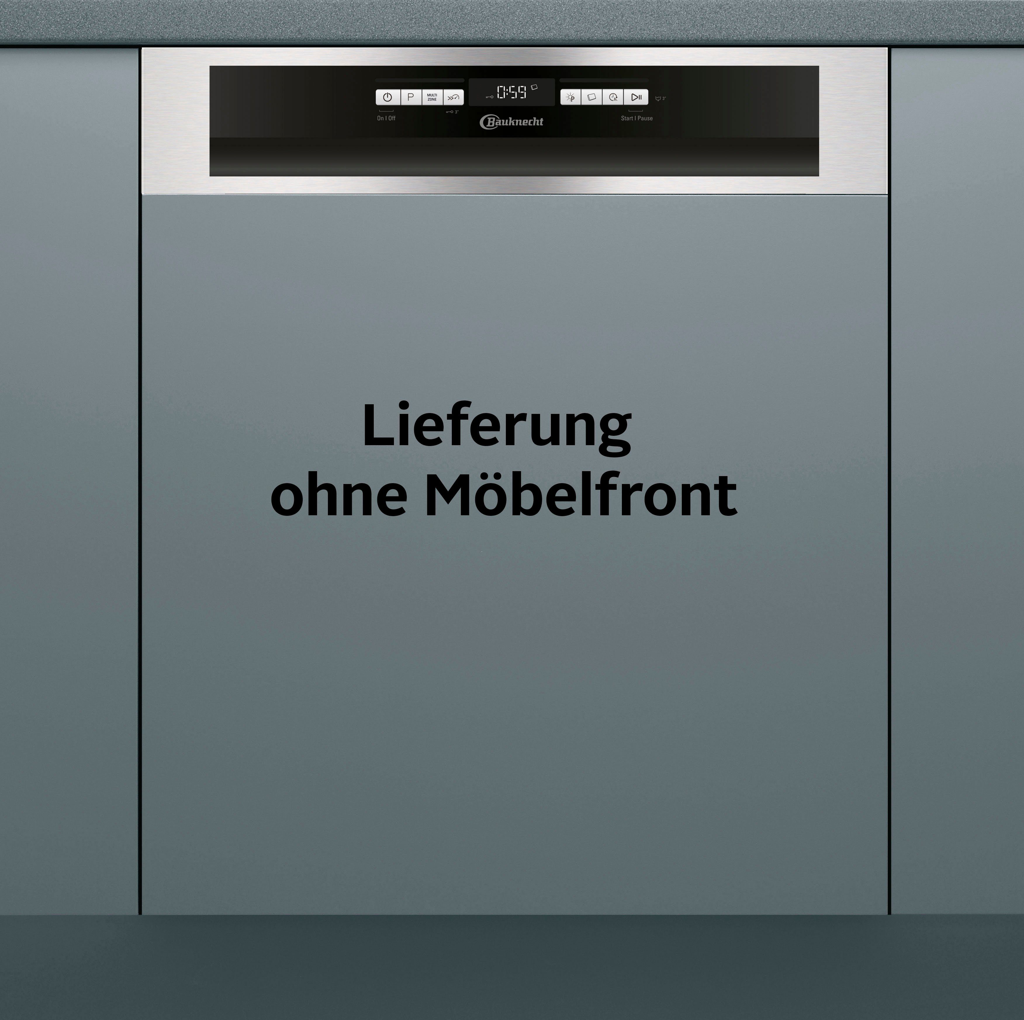 BAUKNECHT teilintegrierbarer Geschirrspüler BBO 3O41 PLT, 14 Maßgedecke