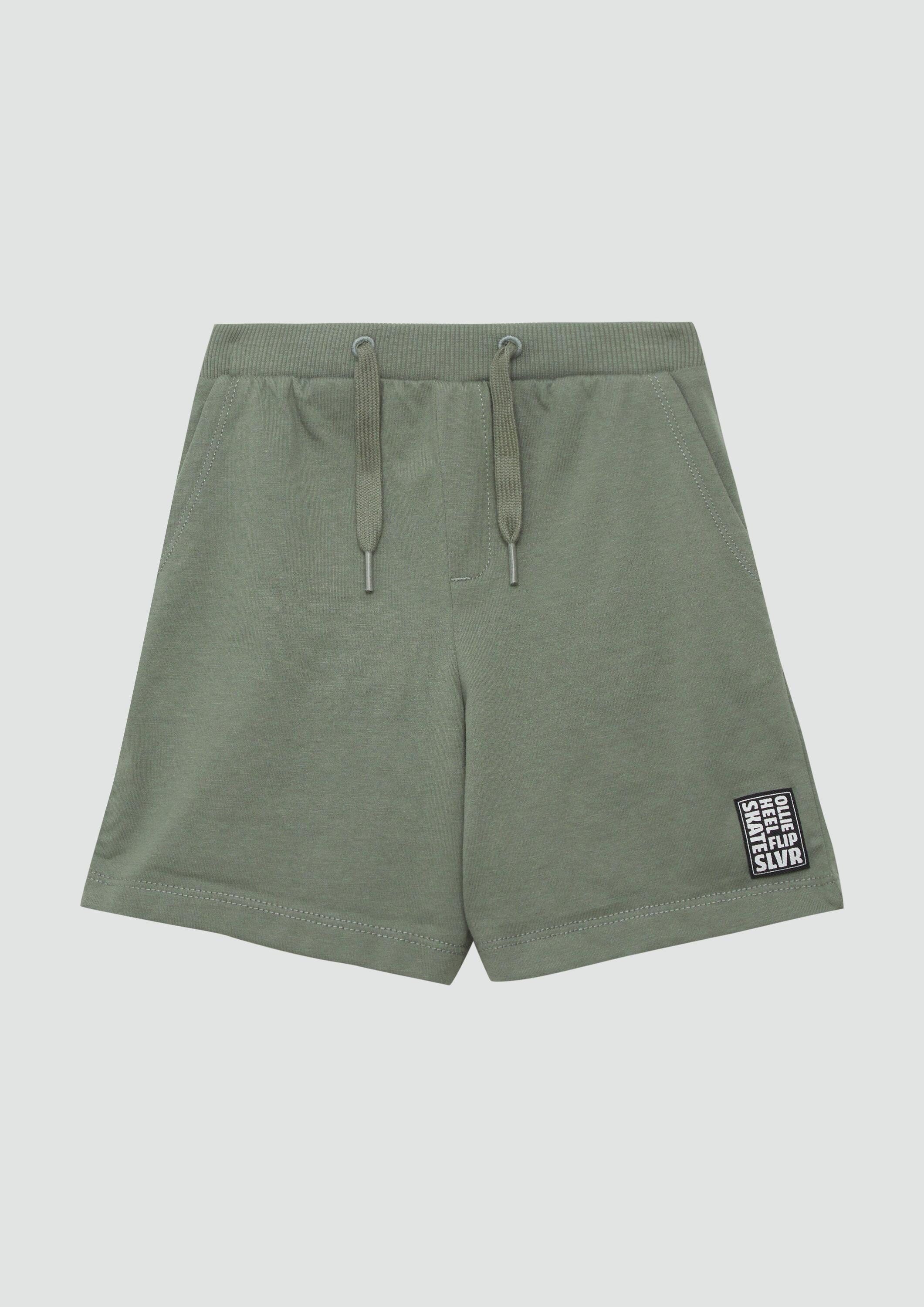 s.Oliver Шорты Leggins Weite Jersey-Bermuda mit verstellbarem Bund