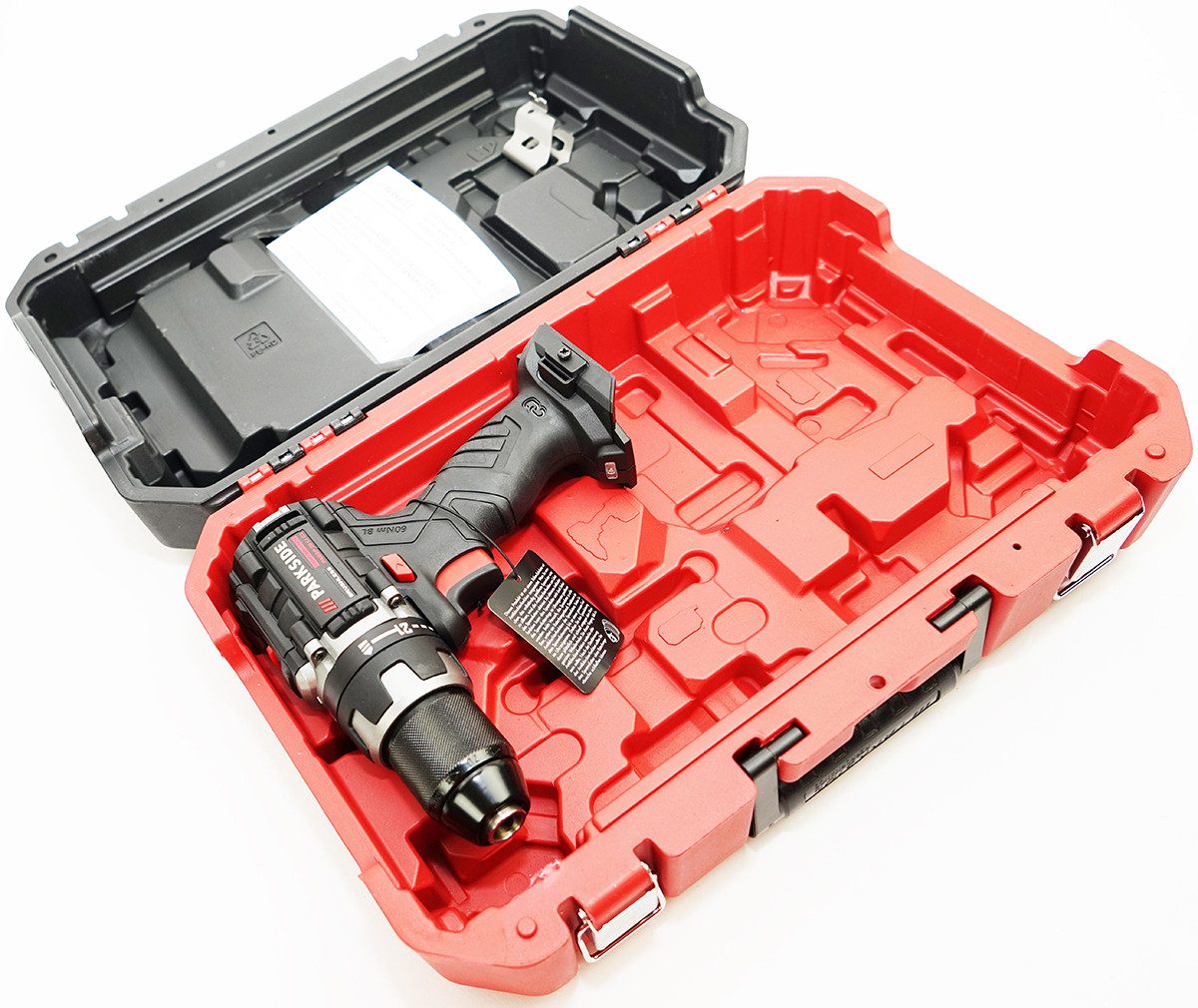 PARKSIDE PERFORMANCE® Akku-Bohrschrauber 20 V PABSP 20 Li C3, inkl. Akku (2Ah) und Ladegerät (2,4A) 1 Stück, 20 V, max. 2000,00 U/min