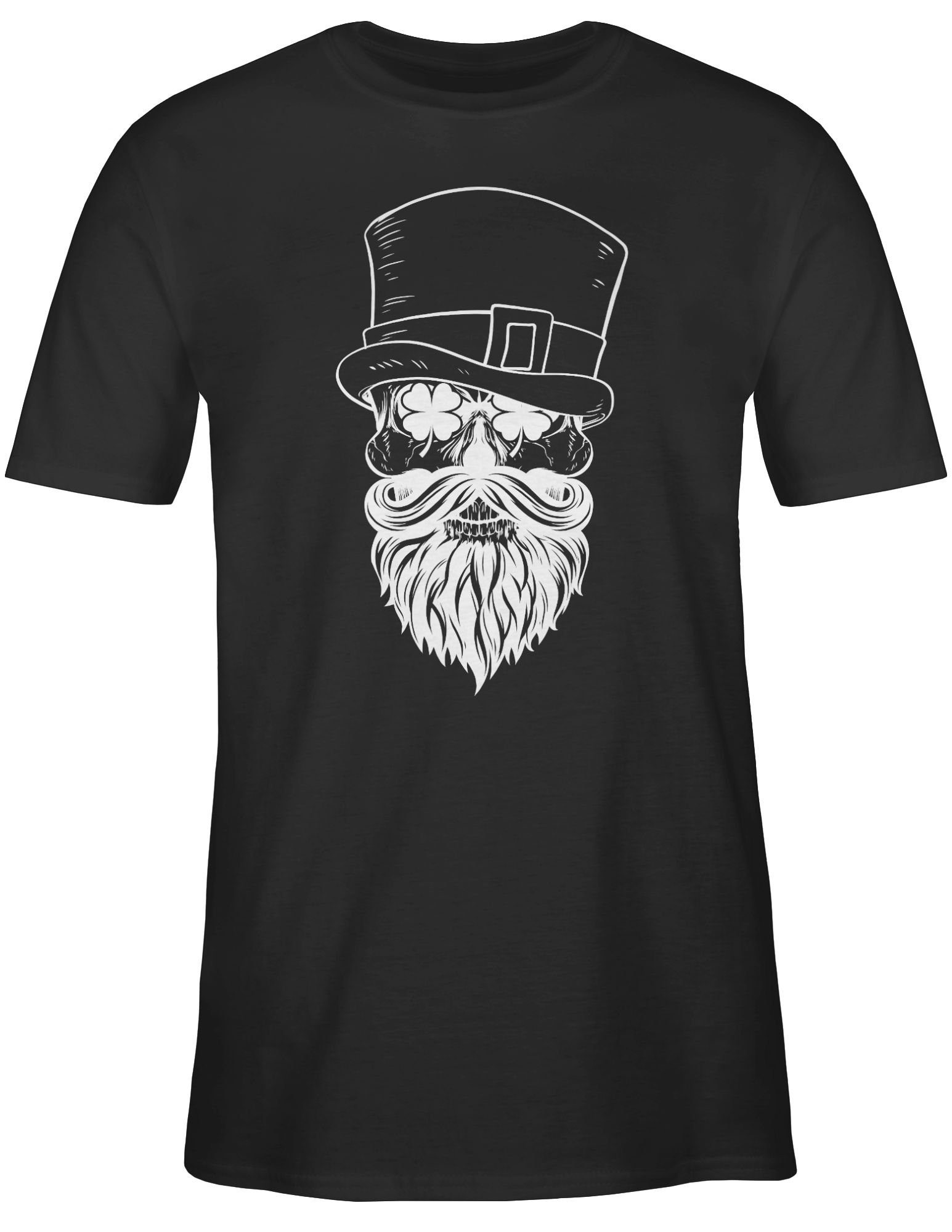 Shirtracer T-Shirt Irish Totenkopf St. Patricks Day günstig online kaufen