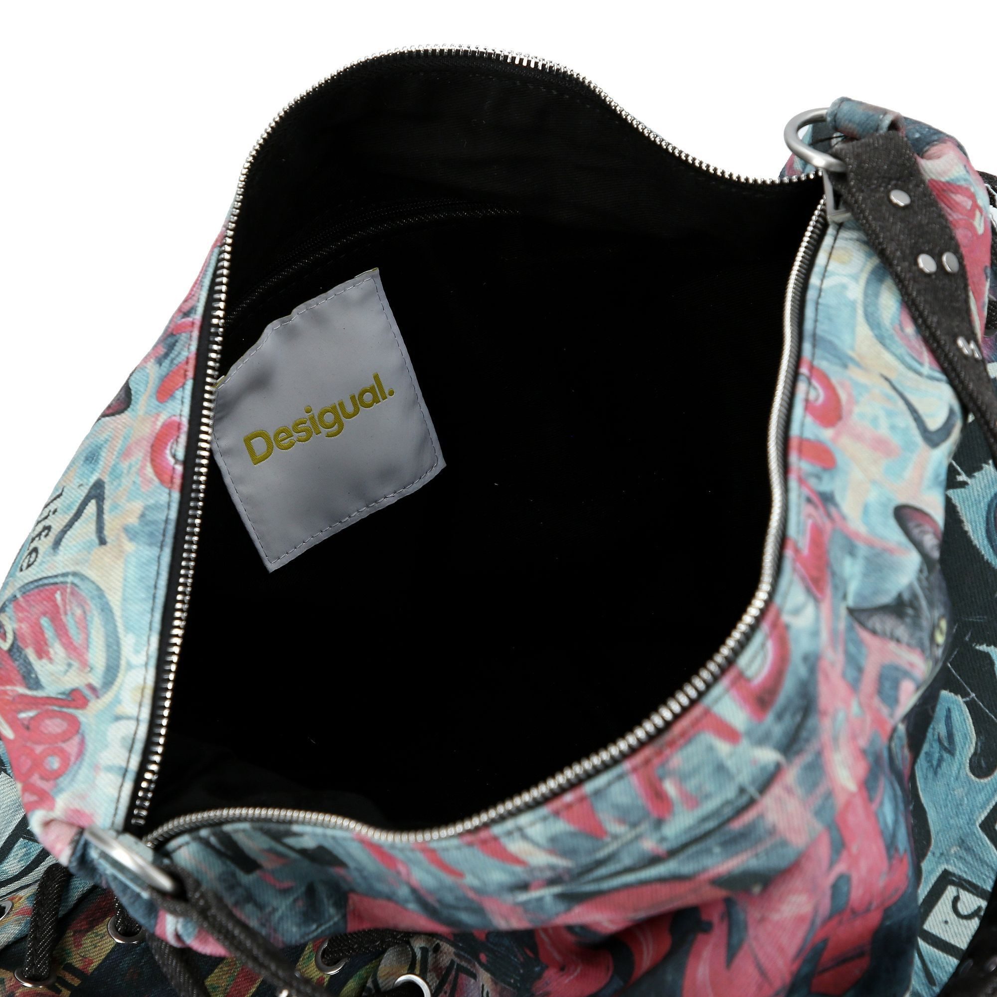 Desigual Schultertasche Pizzicato, Baumwolle