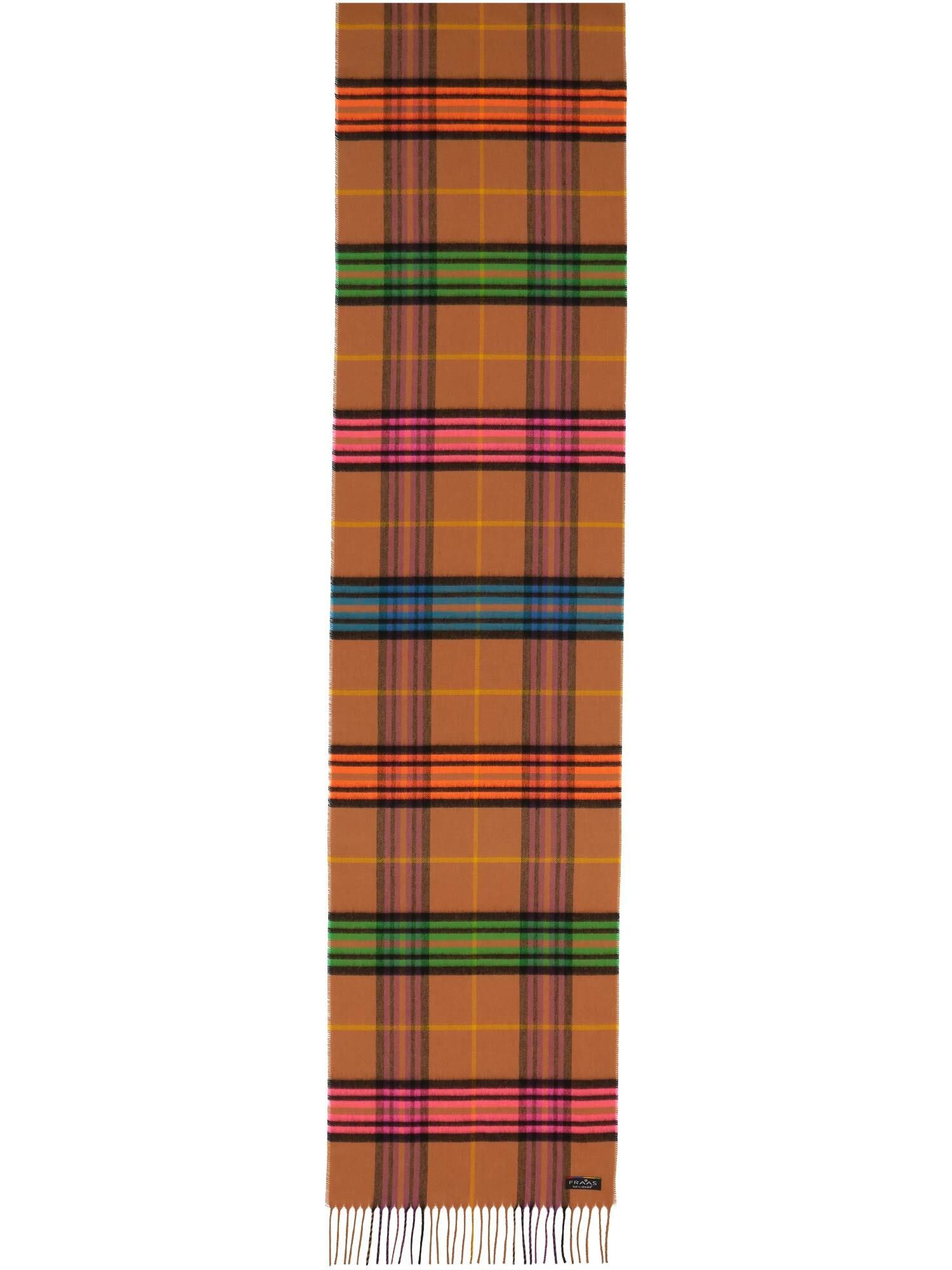 Fraas Modeschal Cashmink® Schal mit FRAAS Plaid Karo, (mit Fransen), Co2 ne günstig online kaufen