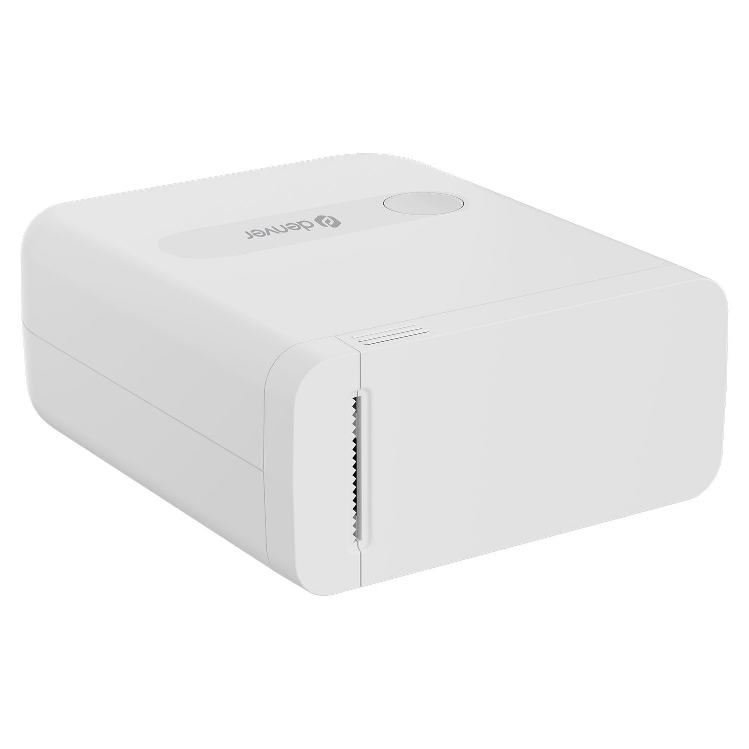 Denver MBP-16W Mini Bluetooth Thermodrucker Fotodrucker, (Bluetooth, druckt 15x40mm-Aufkleberetiketten)