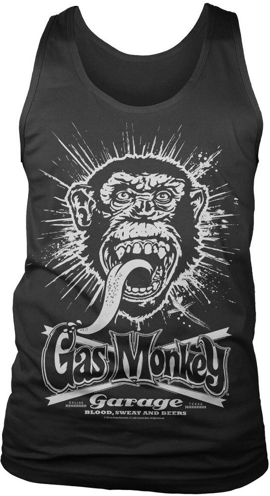 Gas Monkey Garage T-Shirt Explosion Tank Top
