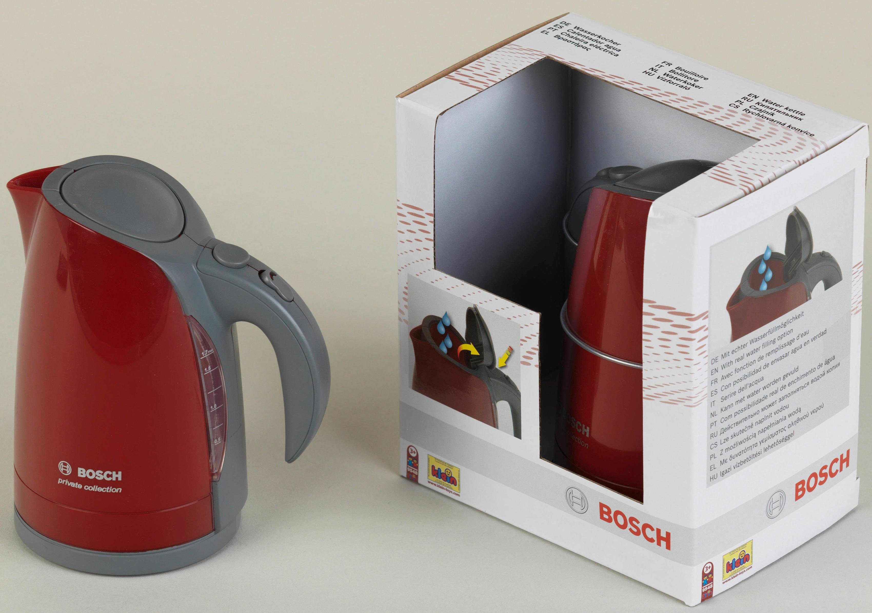 Klein Kinder-Wasserkocher Bosch Spielzeugwasserkocher, mit Wasserfüllmöglic günstig online kaufen