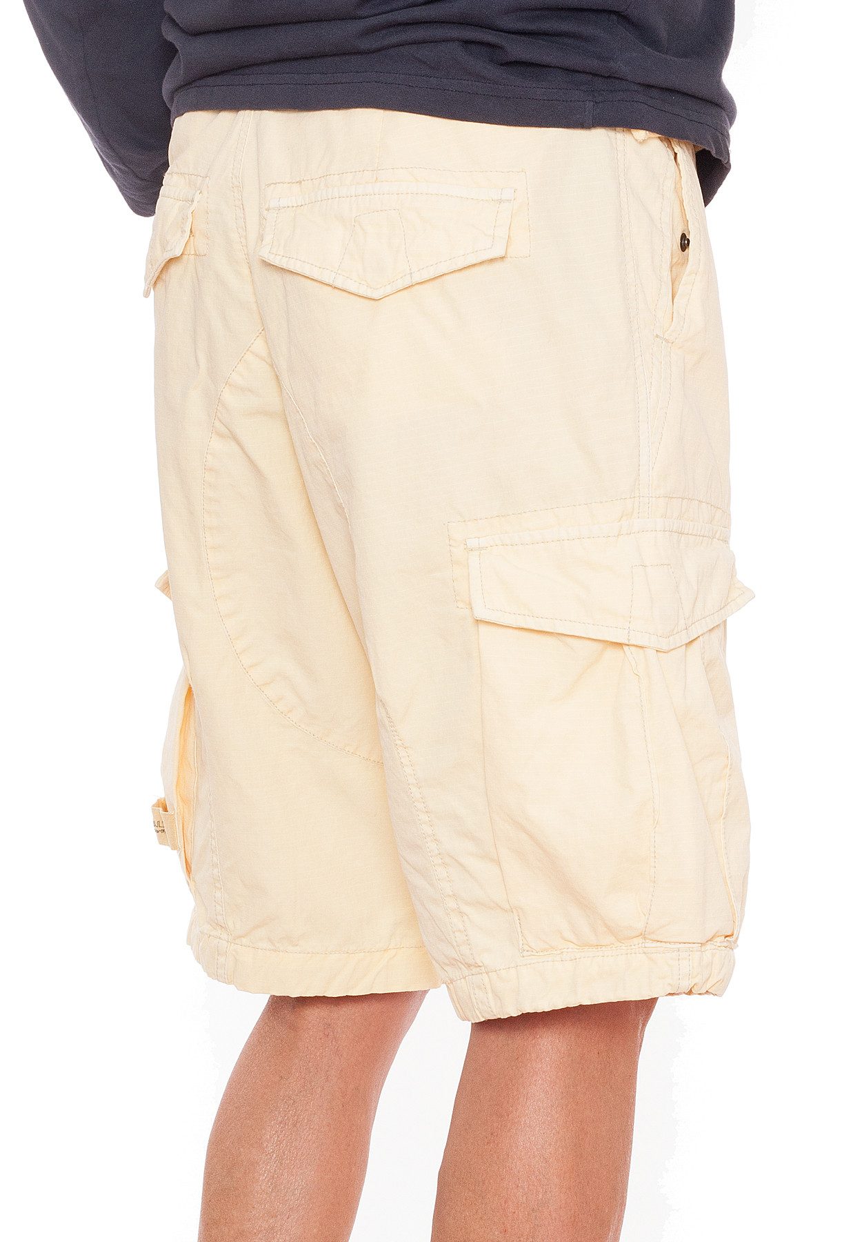 Jet Lag Cargoshorts mit sechs verschließbaren Taschen mit Gürtel
