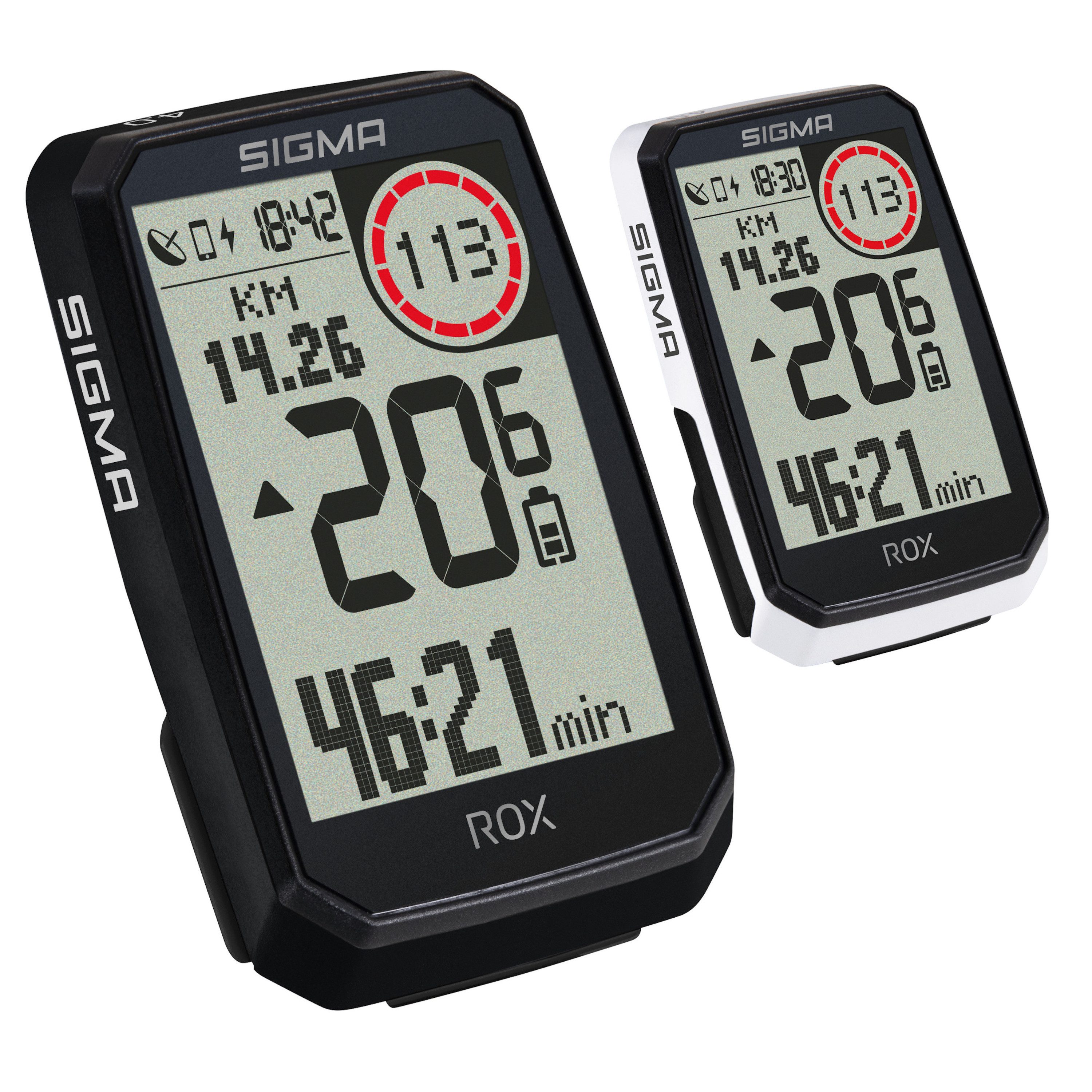 SIGMA Fahrradcomputer Rox 4.0 Endurance Sensor Set Fahrradnavi Fahrradtacho