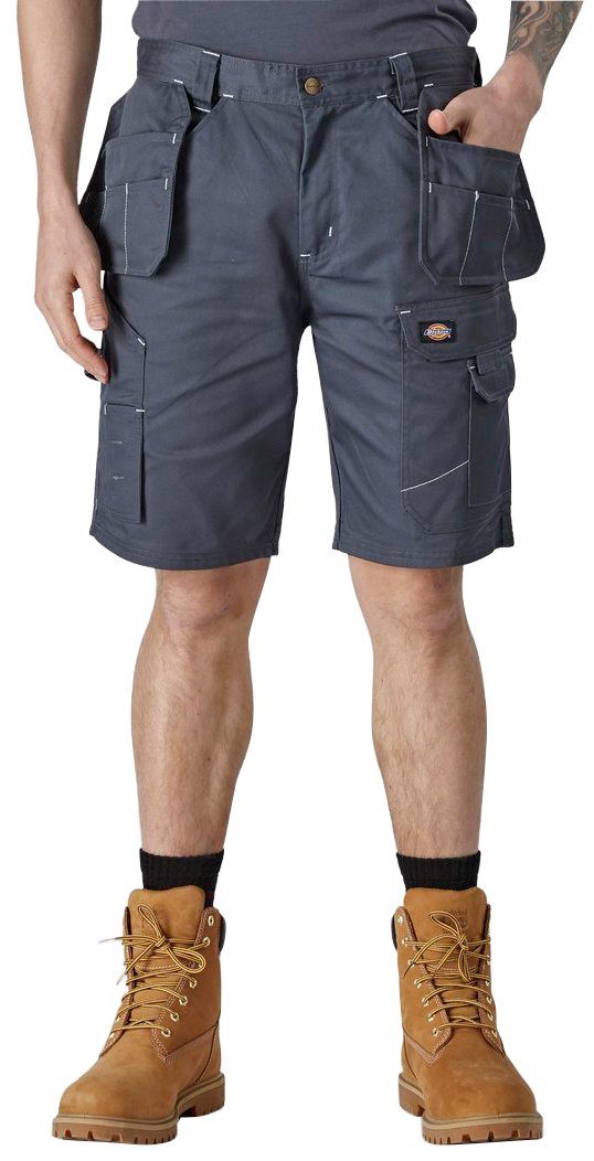 Dickies Herren Arbeits-Shorts – Mit Temp-iQ Technologie, Atmungsaktiv, UPF 30+, 7 Taschen
