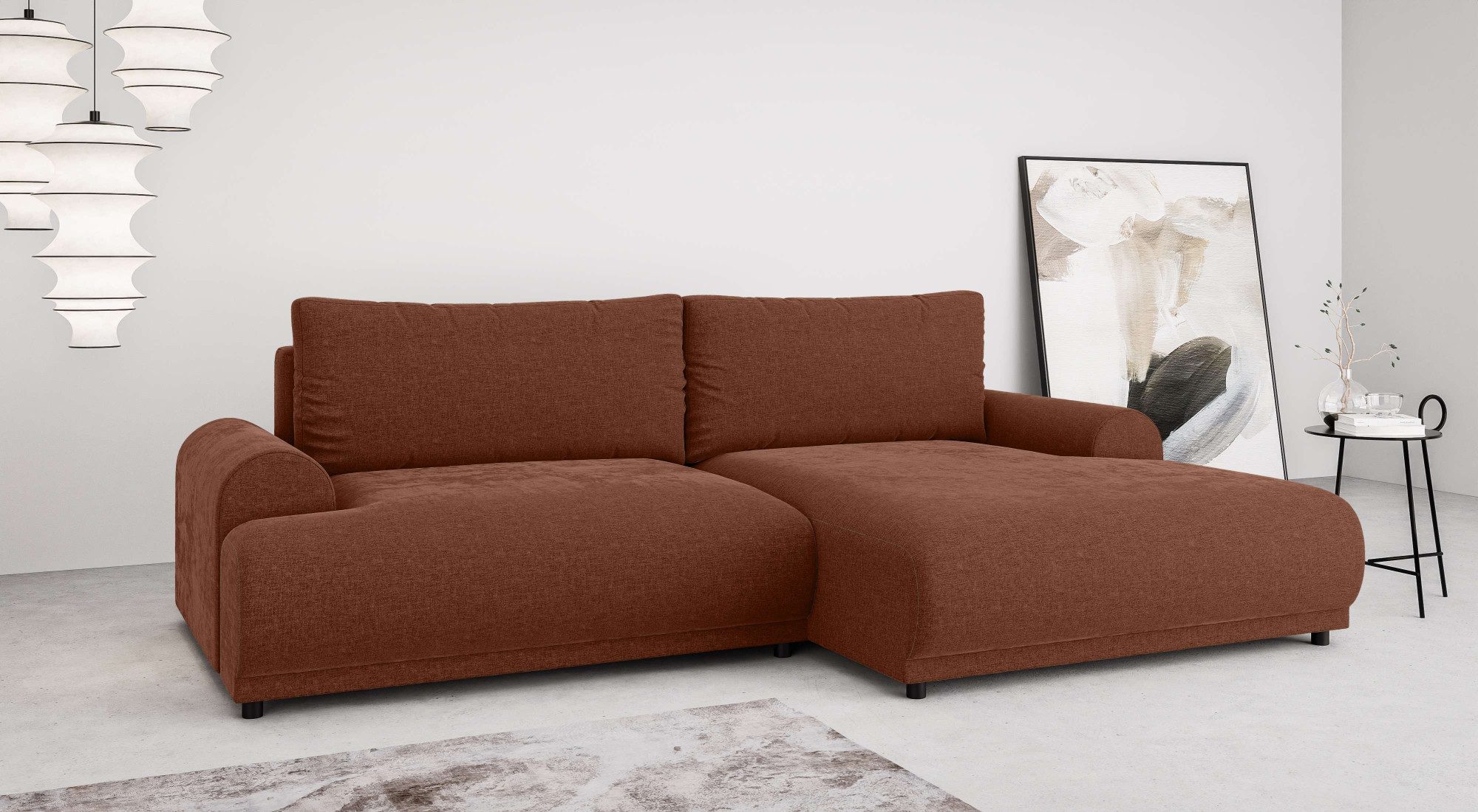 INOSIGN Ecksofa Marsby, mit Bettfunktion und günstig online kaufen