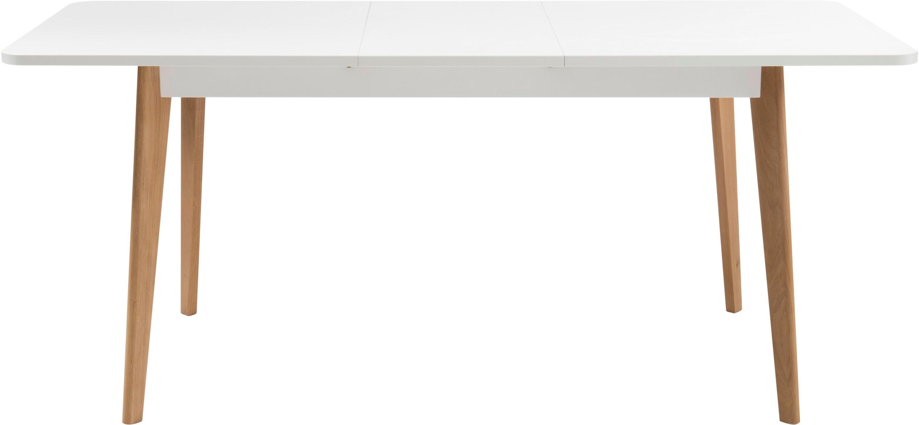 Home affaire Esstisch Merle, Scandi Design, Breite 140 (180) cm günstig online kaufen