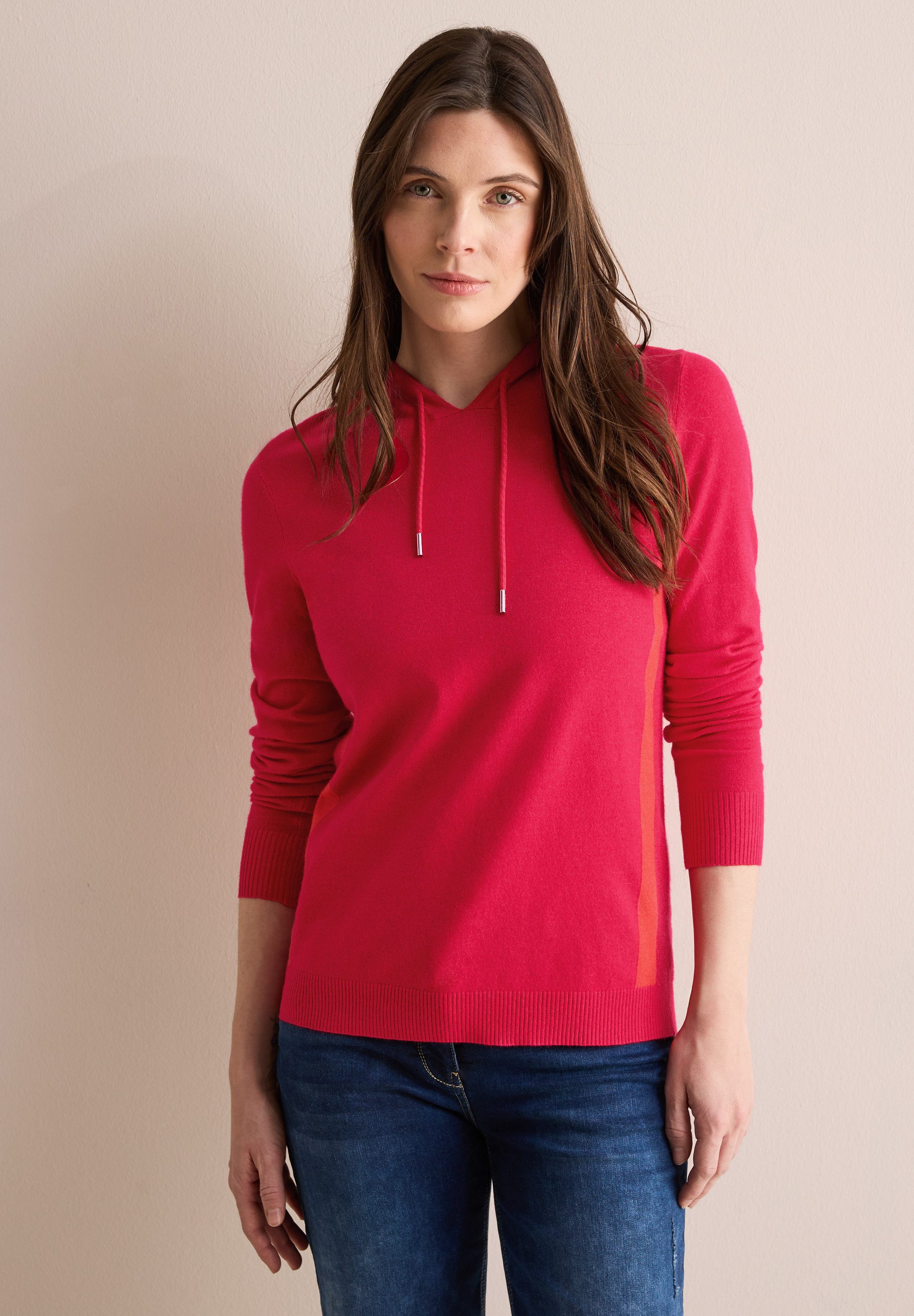 Cecil Strickpullover, in Unifarbe günstig online kaufen