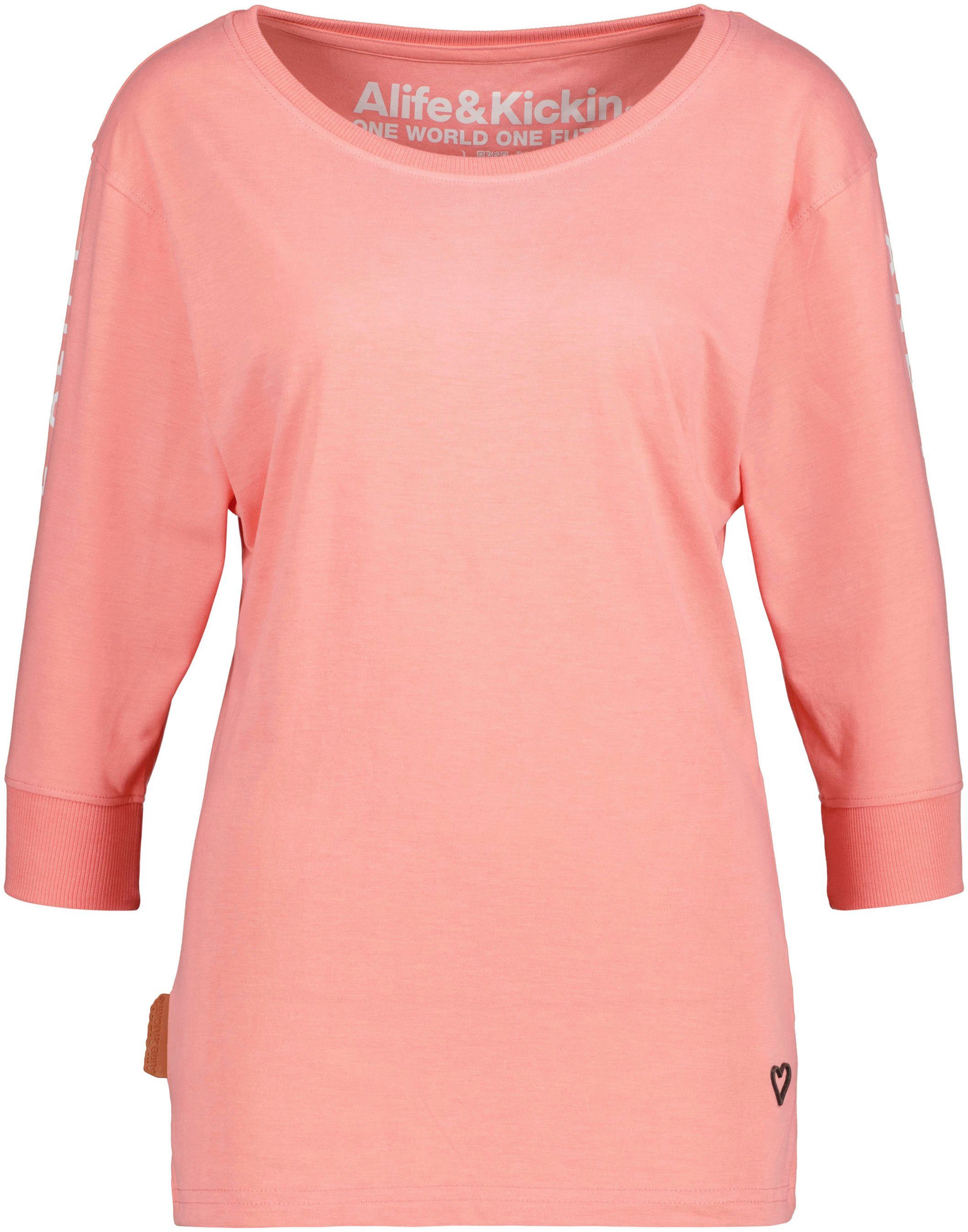 Alife & Rundhalsshirt MELANGE bei 4151 (1-tlg) EXKLUSIV Kickin SALMON ClaudeAK-A