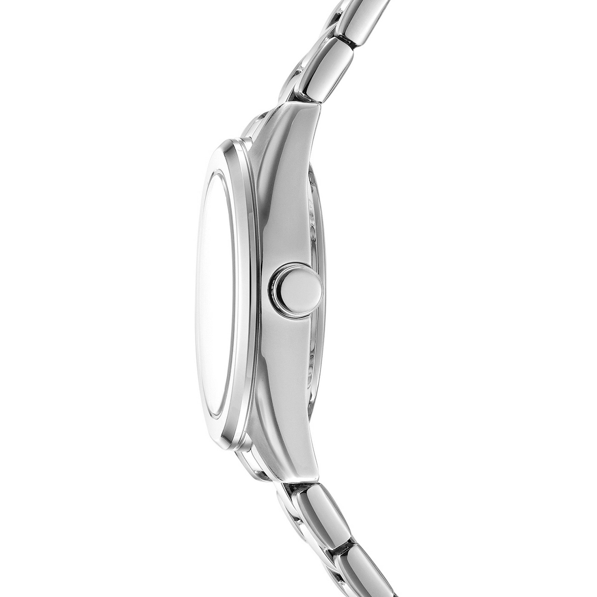 DKNY Quarzuhr Logo Watch Set DK1L145M0045, (Set, 2-tlg., mit Armband), Armbanduhr, Damenuhr, Edelstahlarmband, Ideal auch als Geschenk