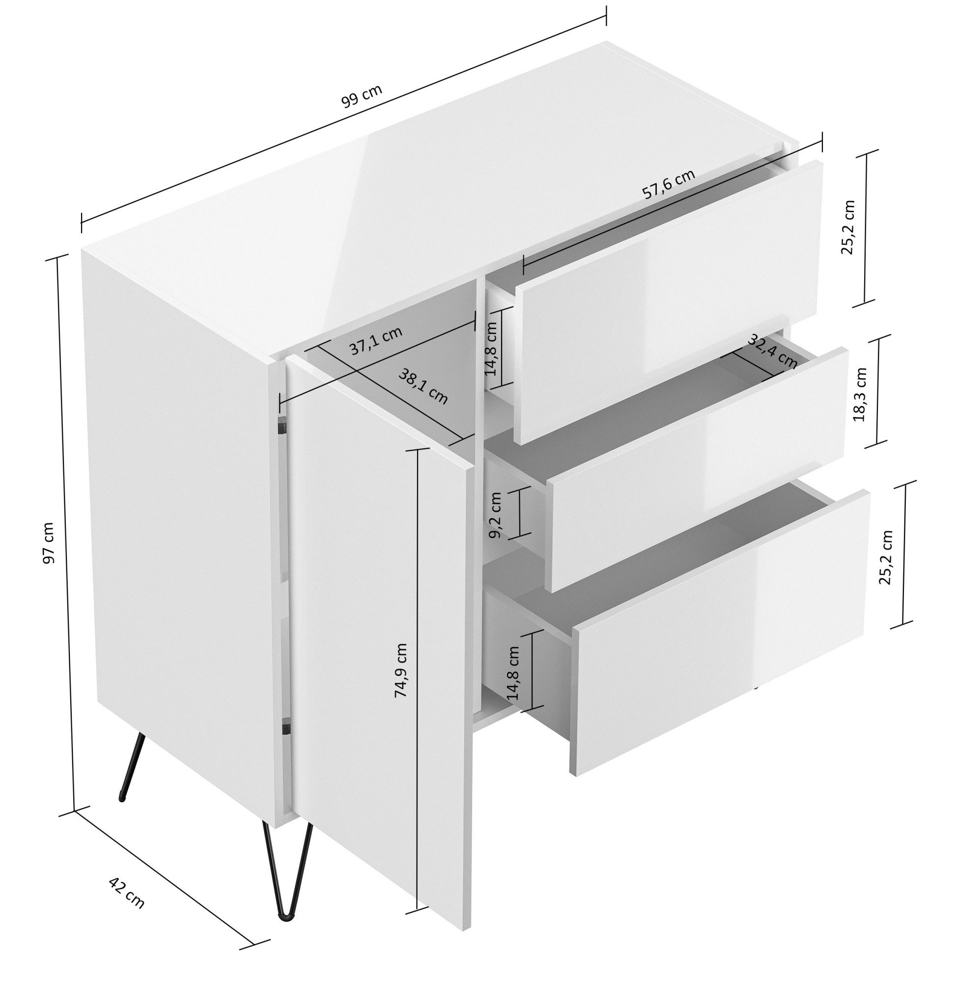 Magnolia Home Sideboard Design Sideboard Kommode günstig online kaufen