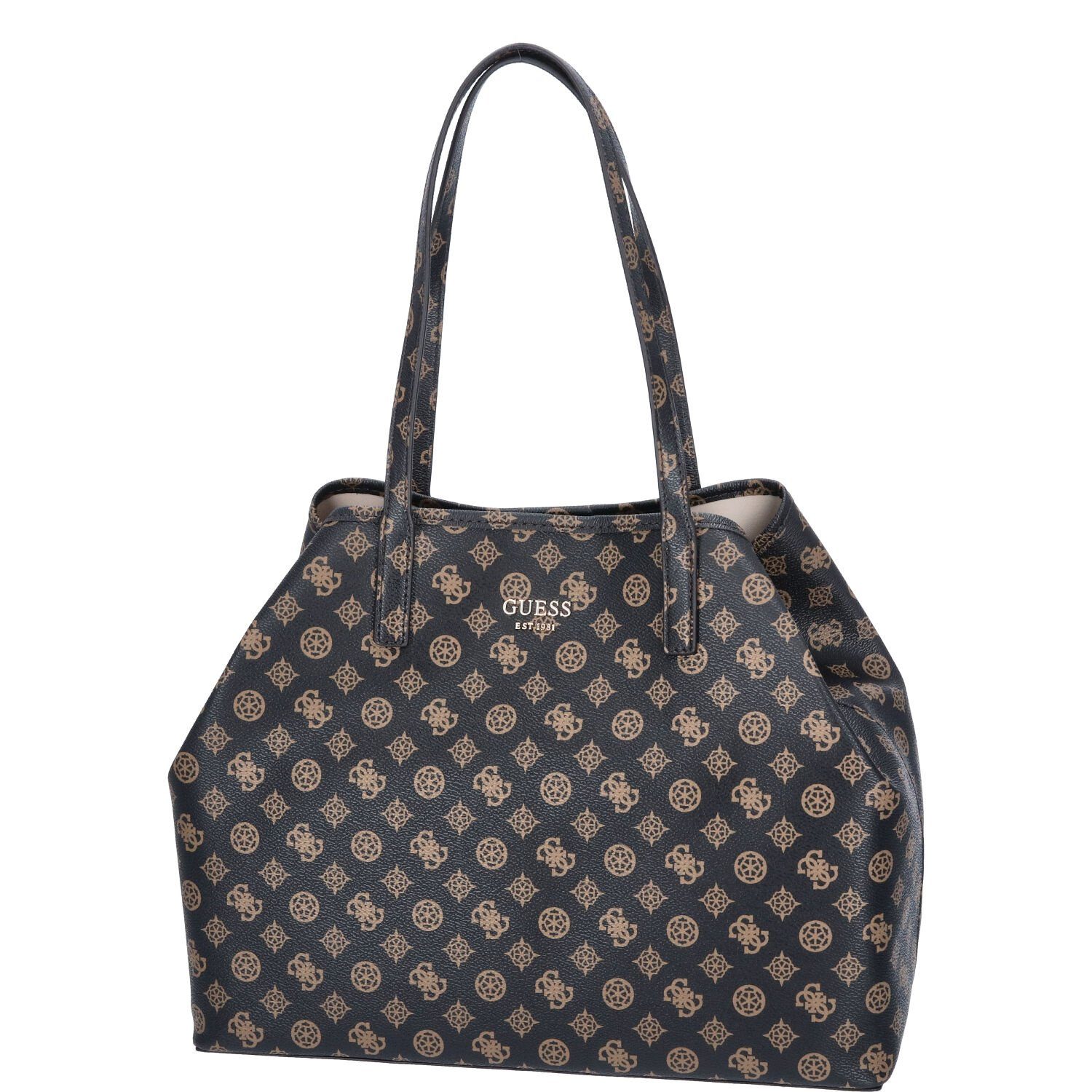 Umhängetasche GUESS Damen Shopper Vikky Brown