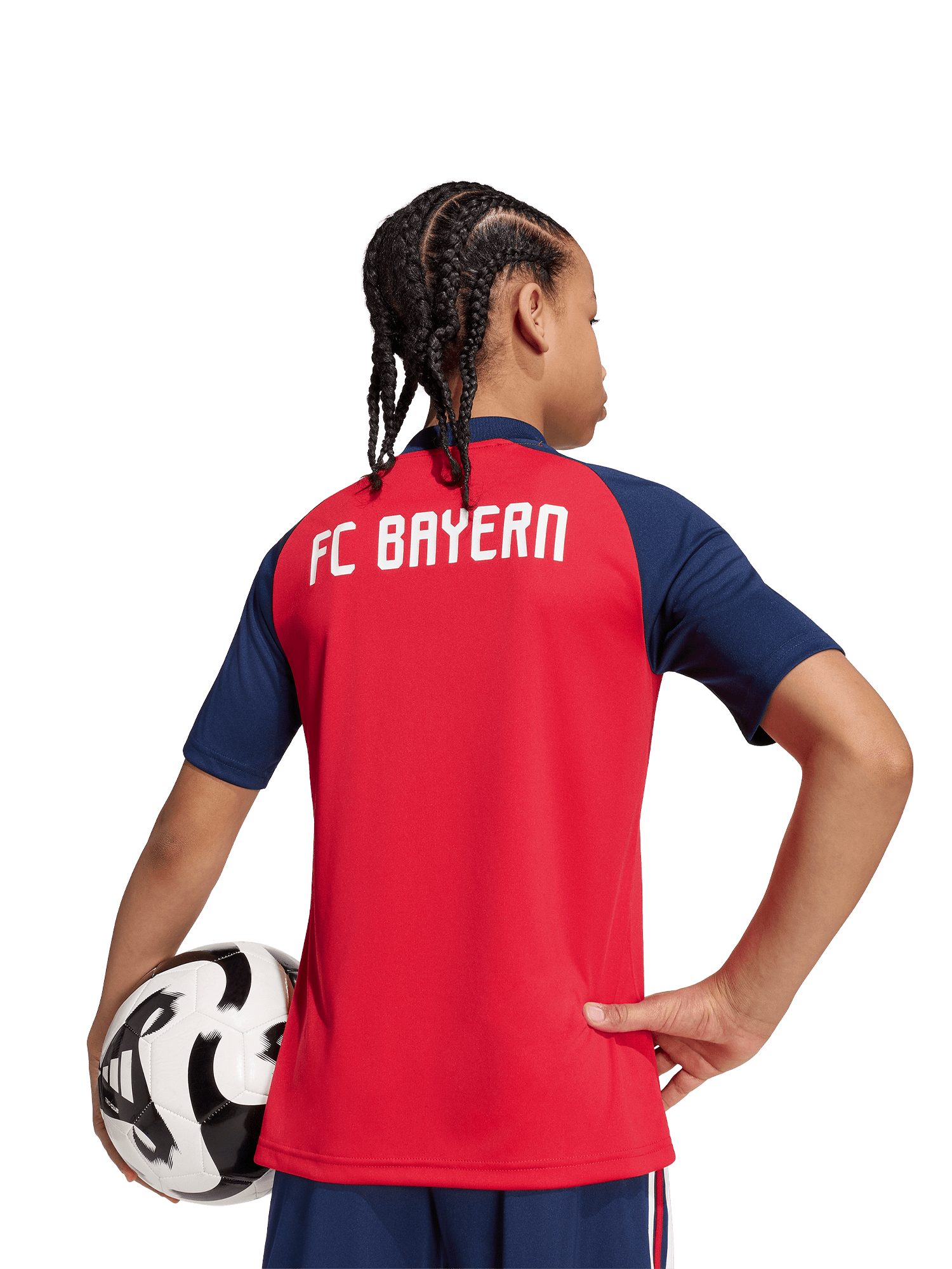 adidas Performance T-Shirt FC Bayern München, Pre-Match Shirt Away 26-27, Kinder, Rot