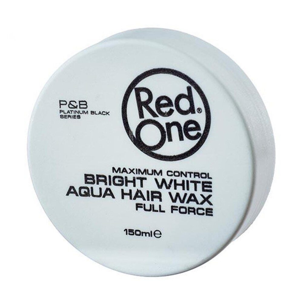 Modelliercreme RED ONE Aqua Hair Gel Wax Full Force Haarwachs Bright White 150ml
