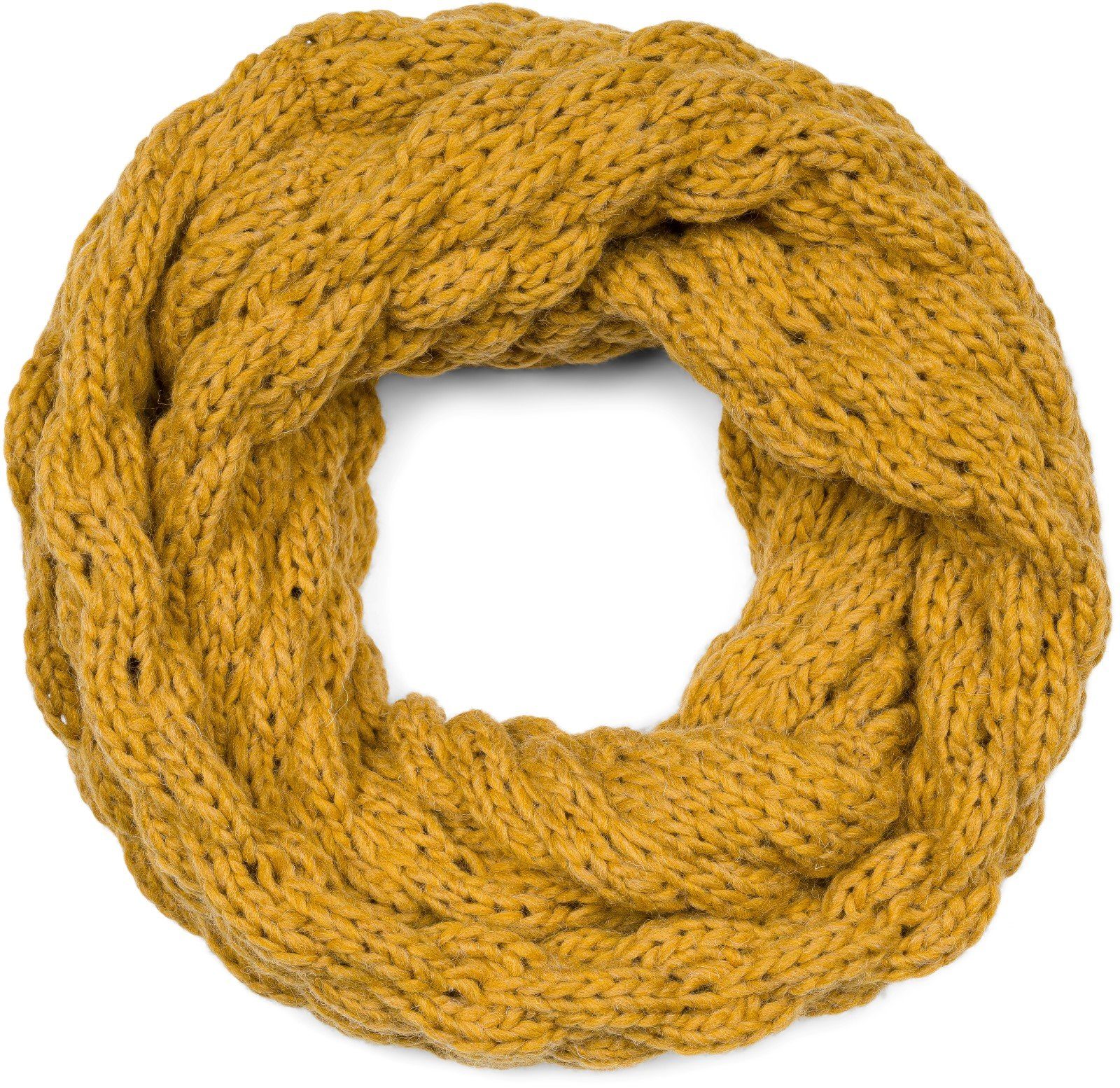 Strickschal Strick Loop mit Bubblemuster