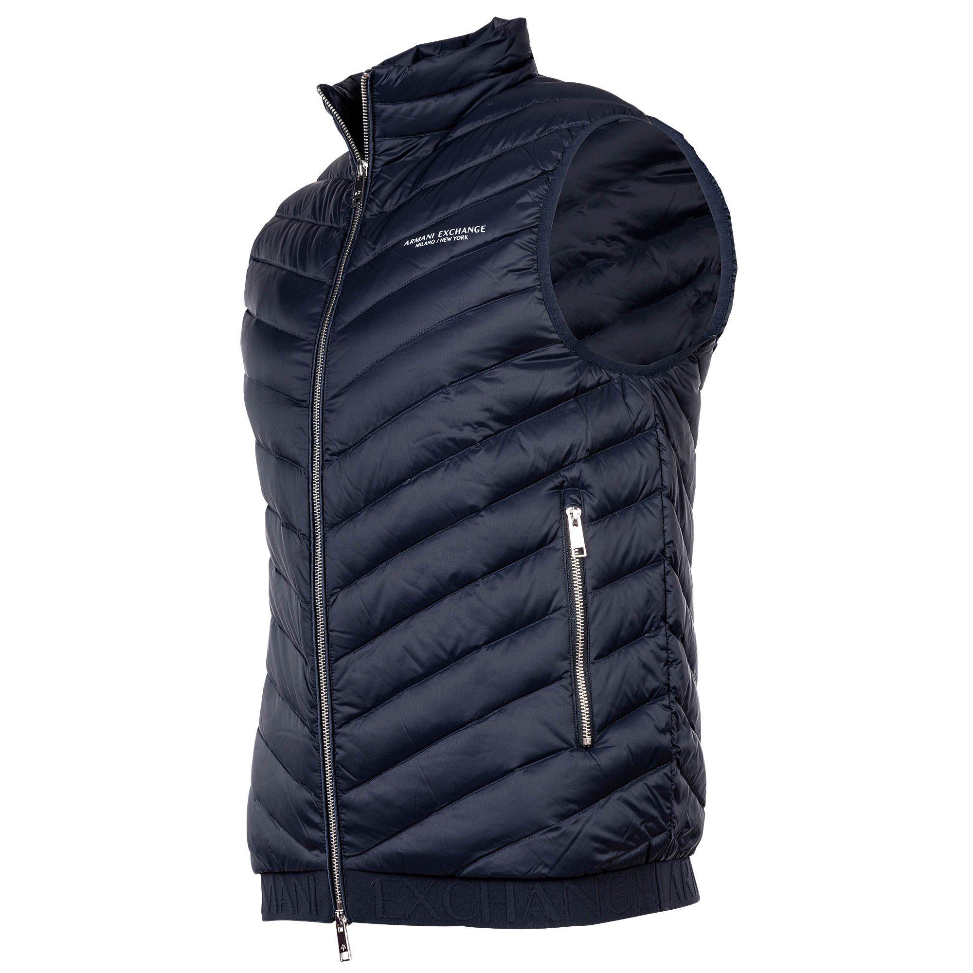 ARMANI EXCHANGE Steppweste Herren Steppweste Polyamid