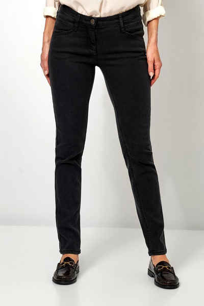 TONI Skinny-fit-Jeans »Perfect Shape« mit offenen Säumen