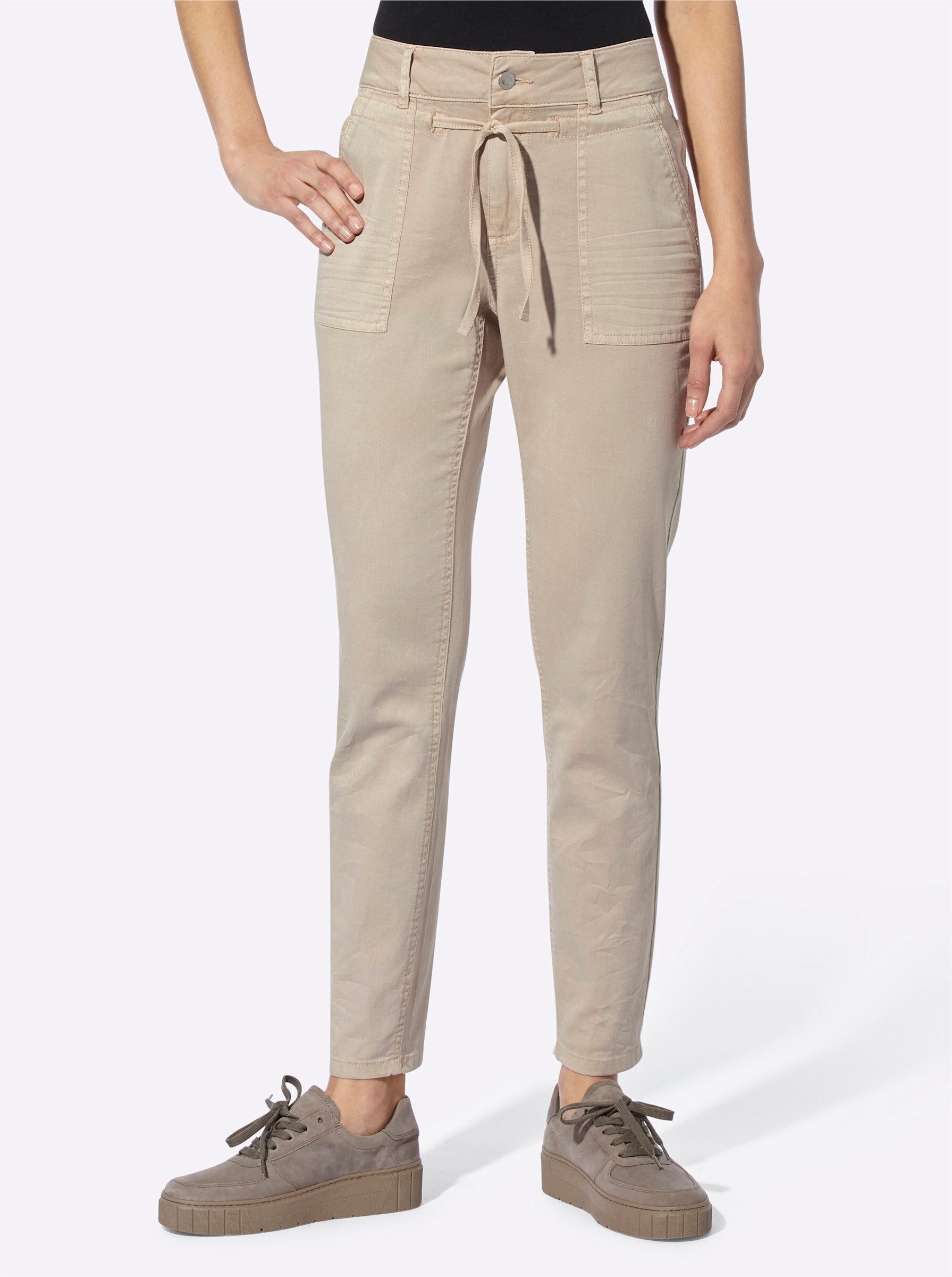 heine Jerseyhose Hose Innenbeinlänge ca. 74 günstig online kaufen