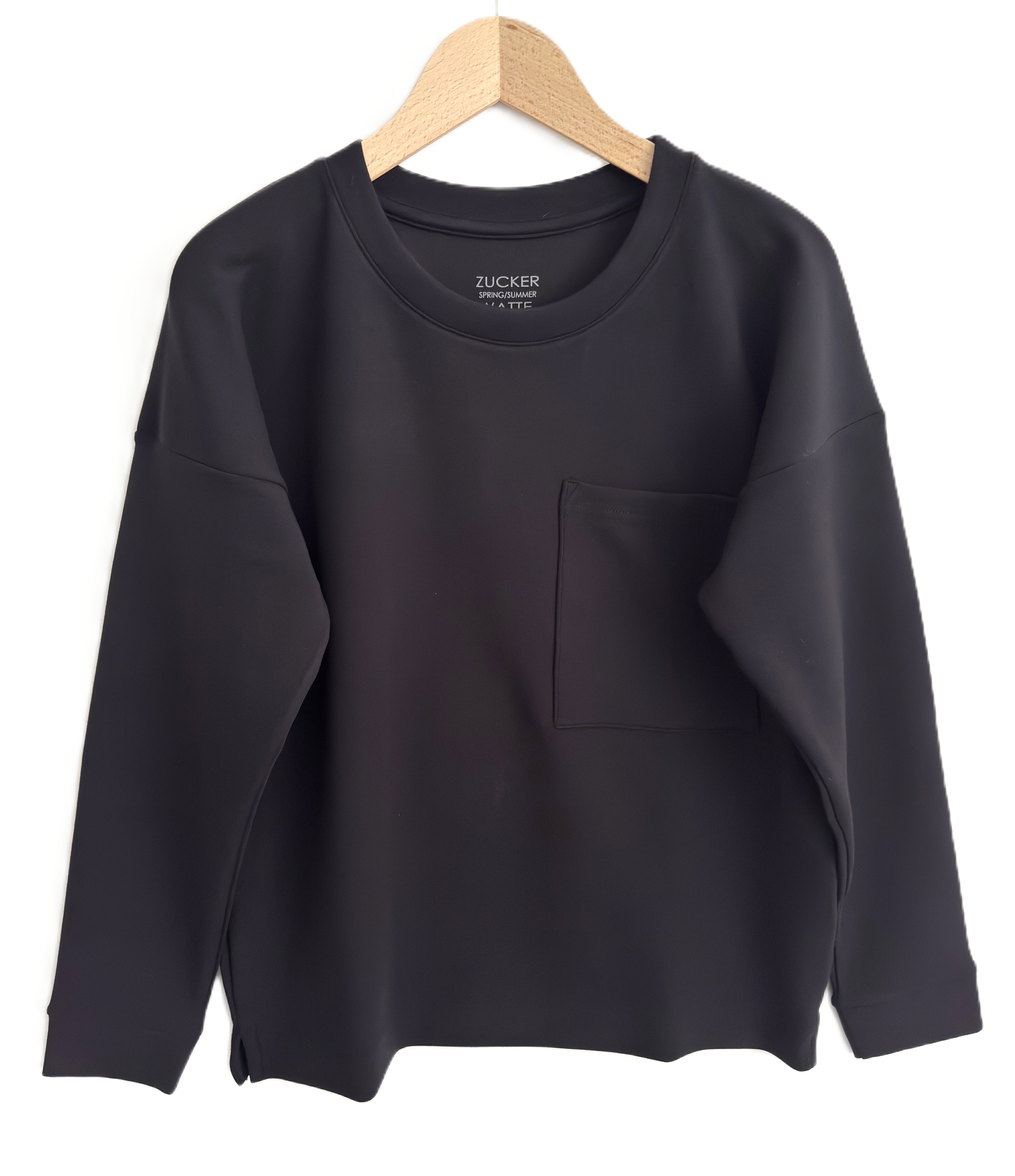 Zuckerwatte Sweatshirt mit Rundhalsausschnitt aus feinem günstig online kaufen