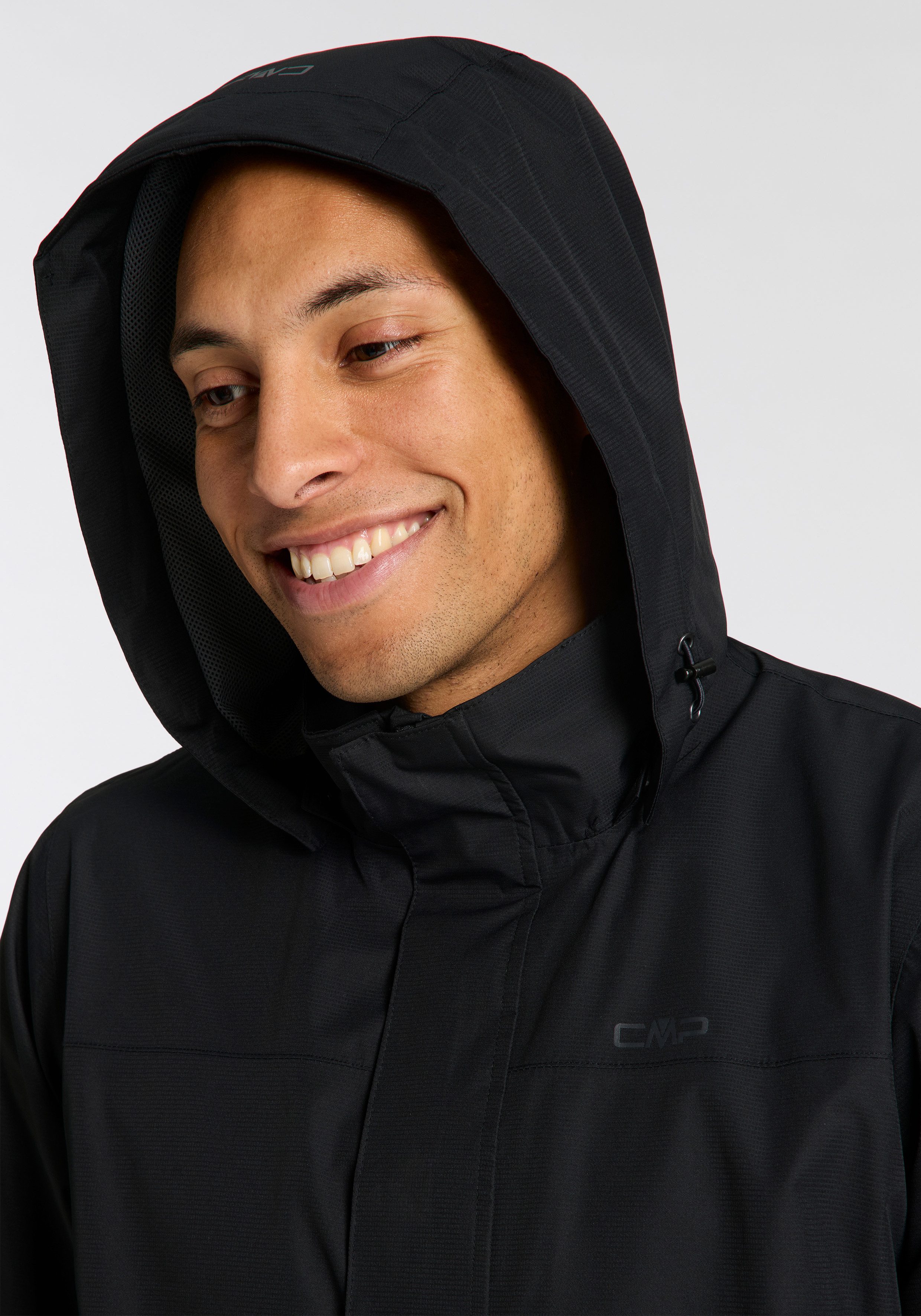 CMP Regenjacke Atmungsaktiv & Winddicht & Wasserdicht, Übergangsjacke