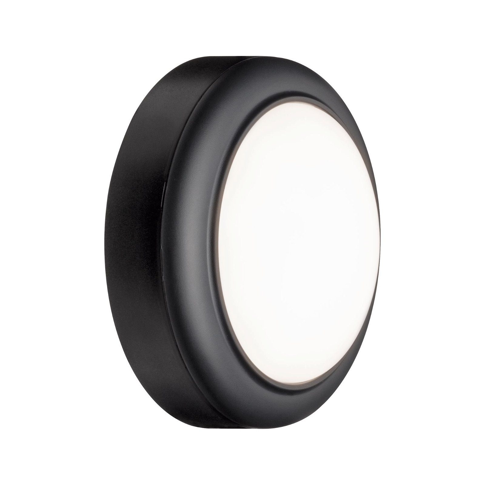 Paulmann LED Außen-Wandleuchte IP44 140mm 3000K 8W 560lm 230V Grau Kunststoff, LED fest integriert, Warmweiß