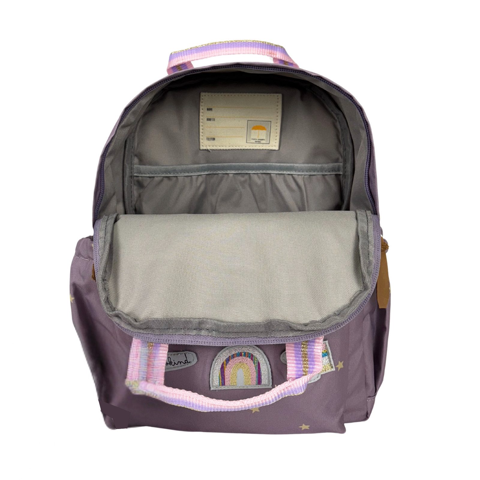 Mama Poppins Germany Kinderrucksack Kindergartenrucksack ab 3 Jahre, mit "Glückskind" Patch