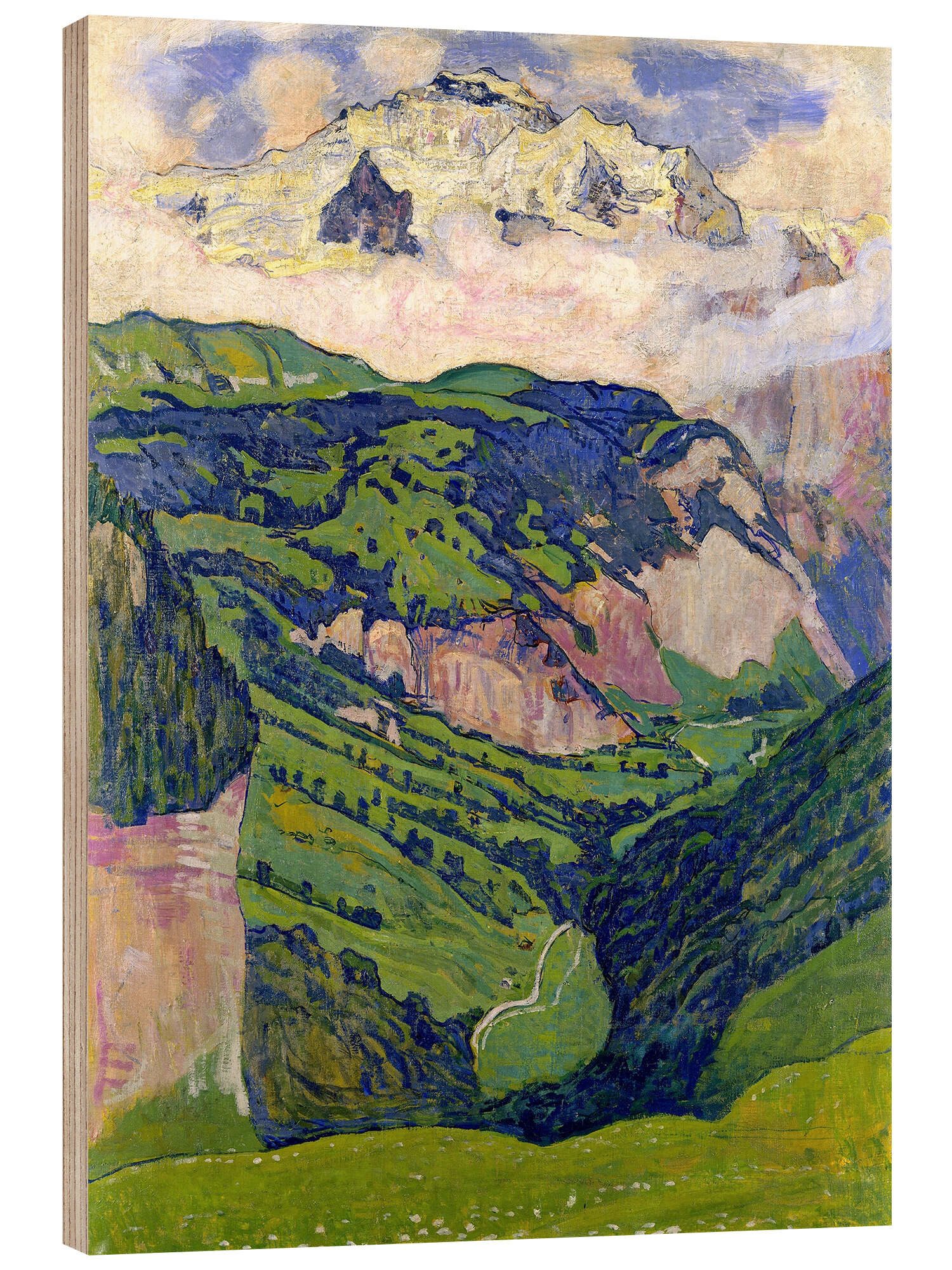 Holzbild Ferdinand Hodler