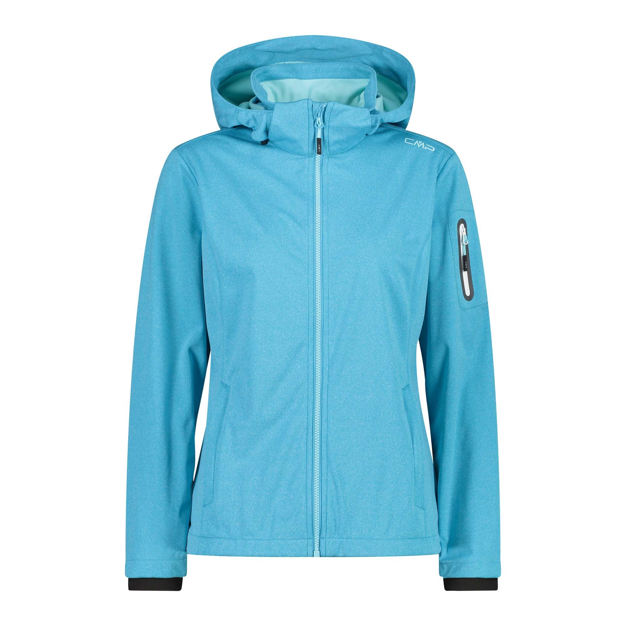 Softshelljacke CMP Damen Softshelljacke Woman Jacket Zip Hood 39A5016M