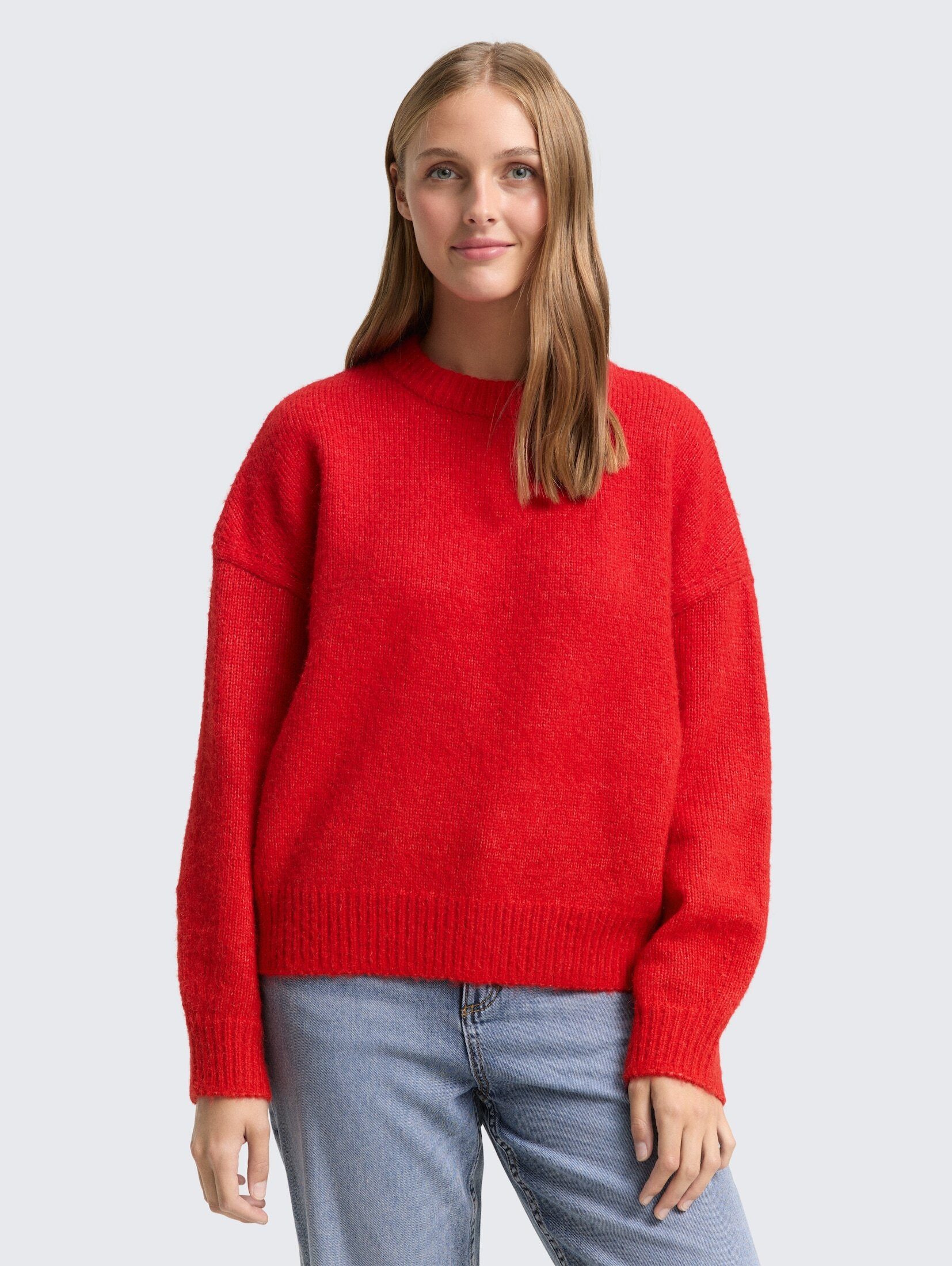 TOM TAILOR Denim Strickpullover Pullover & Strickjacken Oversize Strickpullover
