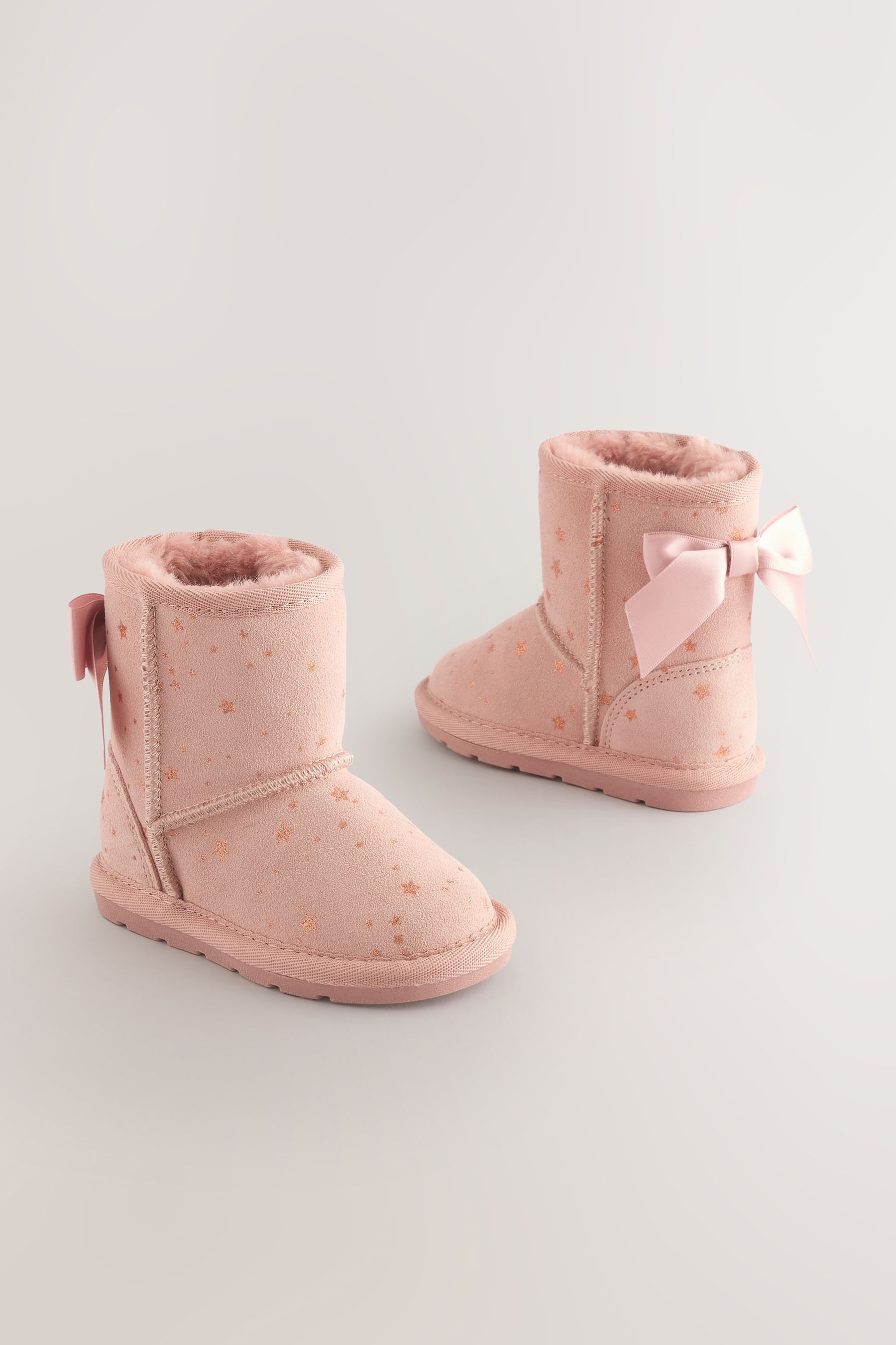 Next Wasserabweisende Schlupfstiefel aus Veloursleder Babystiefel