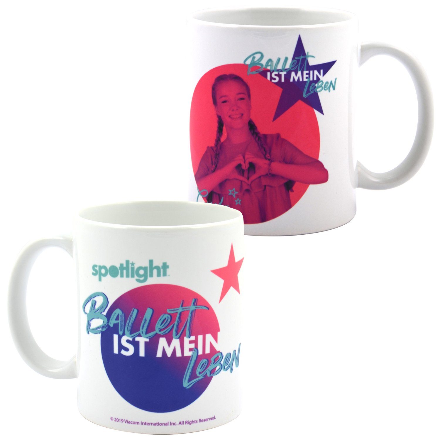 320 Ballett Tasse Leben ist Weiß ml, Labels® - United Nickelodeon mein Keramik Spotlight Tasse