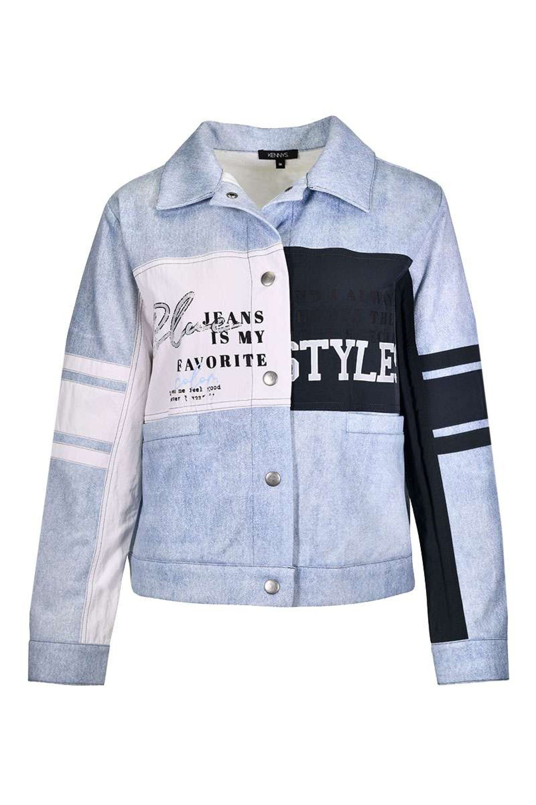 Kenny S. Jackenblazer SWEATJ. DENIM OPTIK