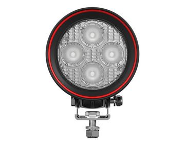 HMH LED Scheinwerfer Weldex LED Arbeitsscheinwerfer, Rückfahrscheinwerfer 20W, LED fest integriert, Kaltweiß, 40 Grad, 1700 Lumen, kaltweiss, IP69K, 12V, 24V, erfüllt ECE R10 & ECE R23, Aluminium Druckgussgehäuse