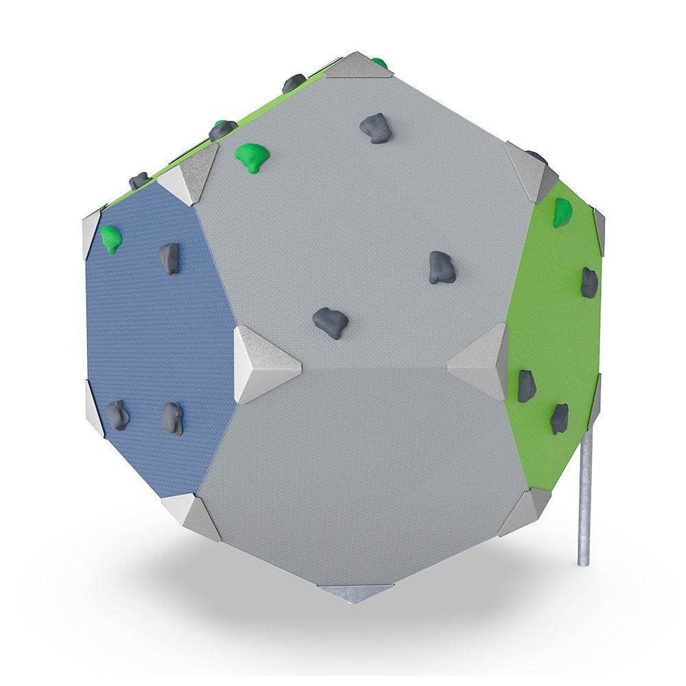 Kompan Kletterwand Boulderwürfel BLOQX, Schult logisches Denken beim Entdecken neuer Routen