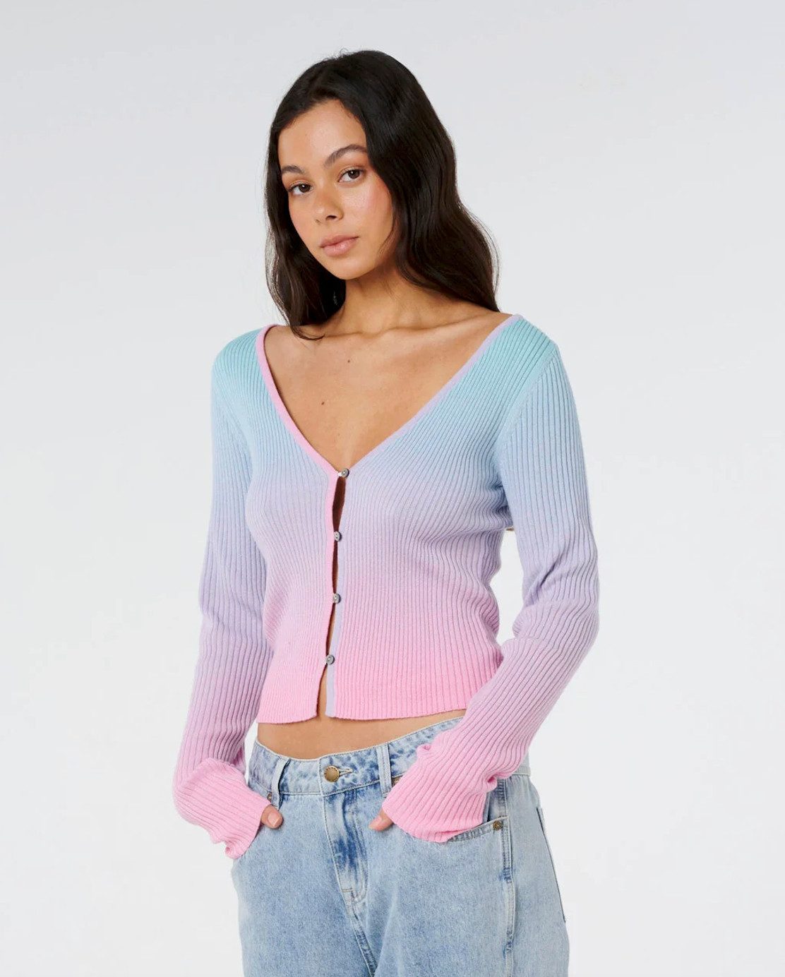 Rip Curl Cardigan Catalina Ombre Stricktop – Bild 5 von 5
