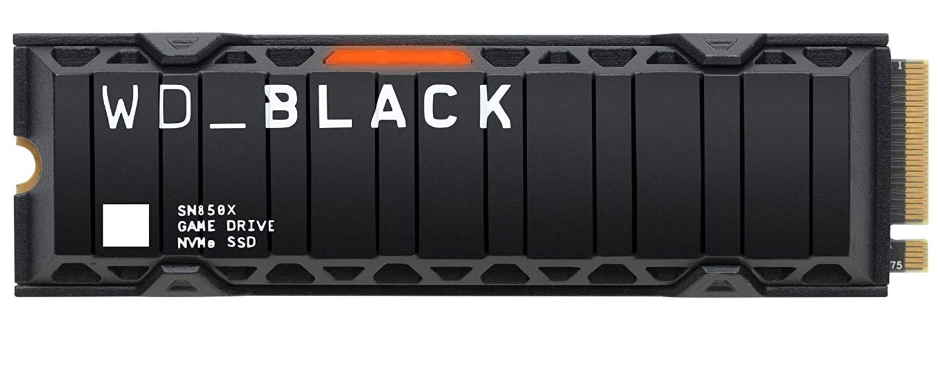 WD_Black SN850X NVMe with Heatsink Gaming-SSD MB/S (1 interne Express 6600 4.0 TB) 7300 PCI MB/S Schreibgeschwindigkeit, Lesegeschwindigkeit